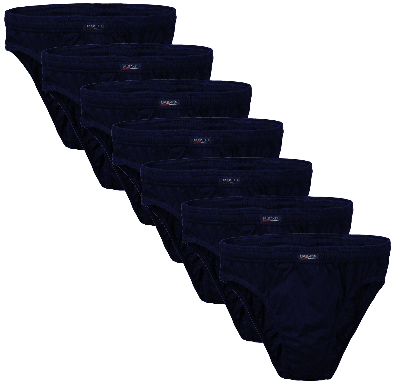 BRUBAKER Men’s Basic Sport Brief 7-Pack