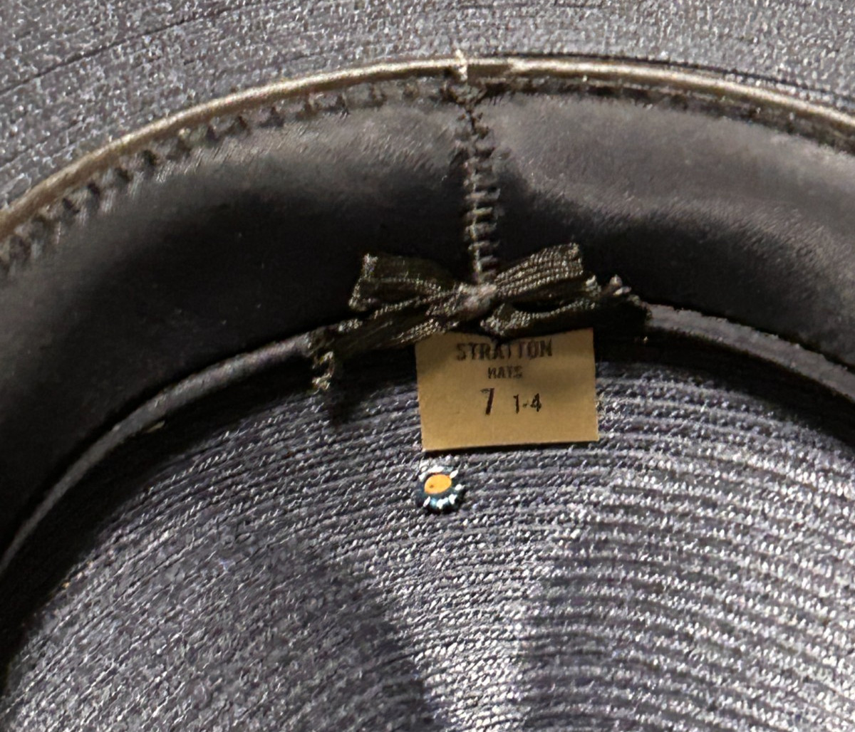 Stratton Black Campaign State Trooper Hat w/ Badge