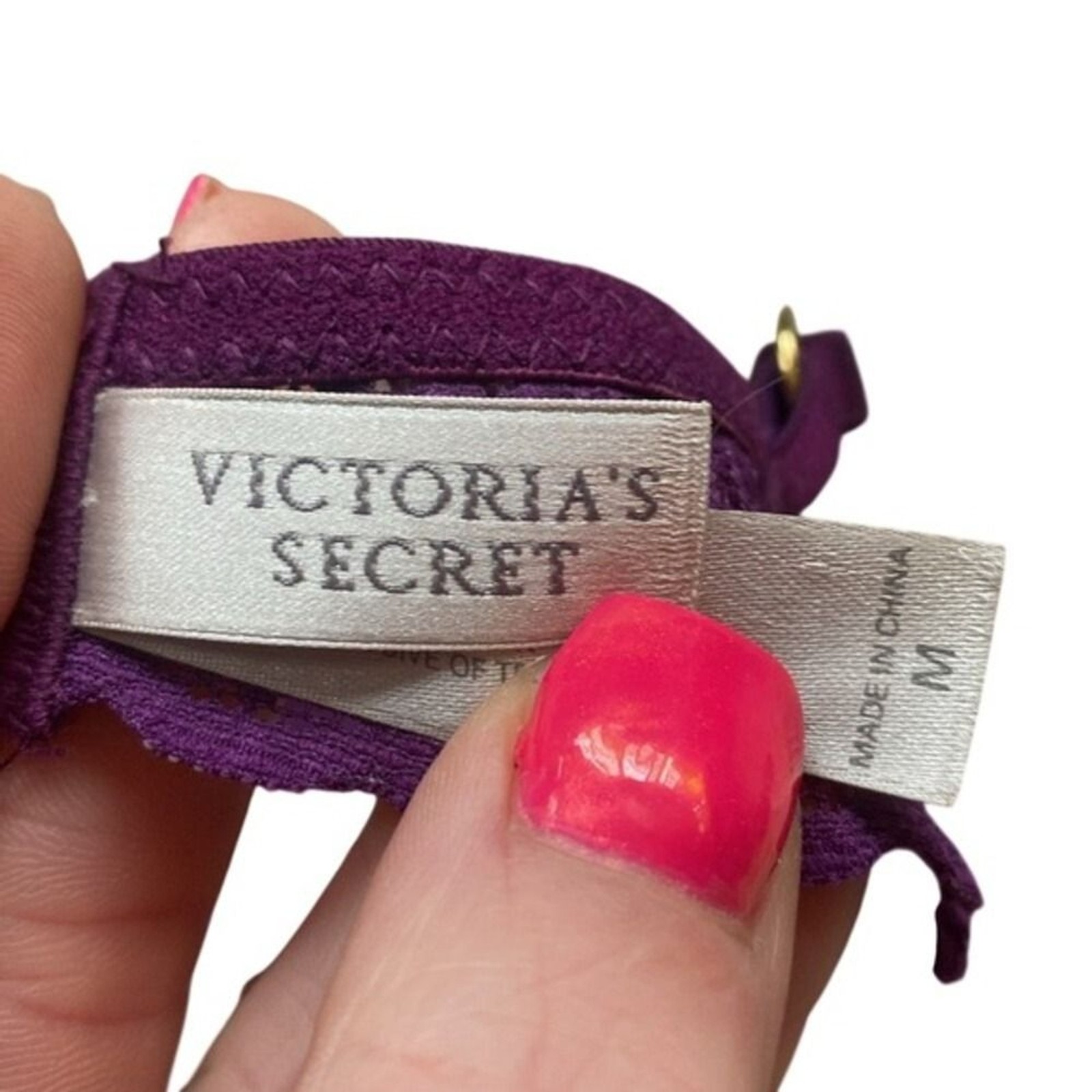 Victoria’s secret Purple Lace Bralette Medium‎ M