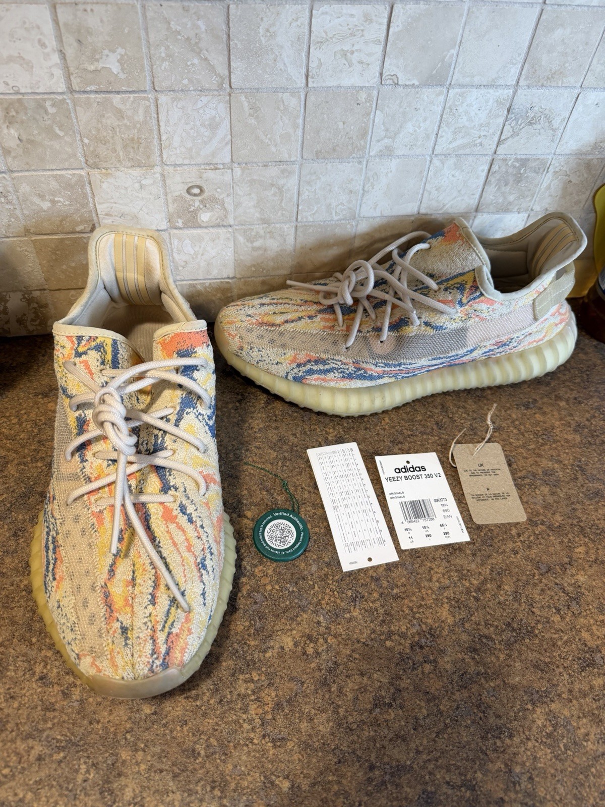 Adidas Yeezy Boost 350 V2 MX Oat Men’s Size 11 With Original Tags And StockX Tag