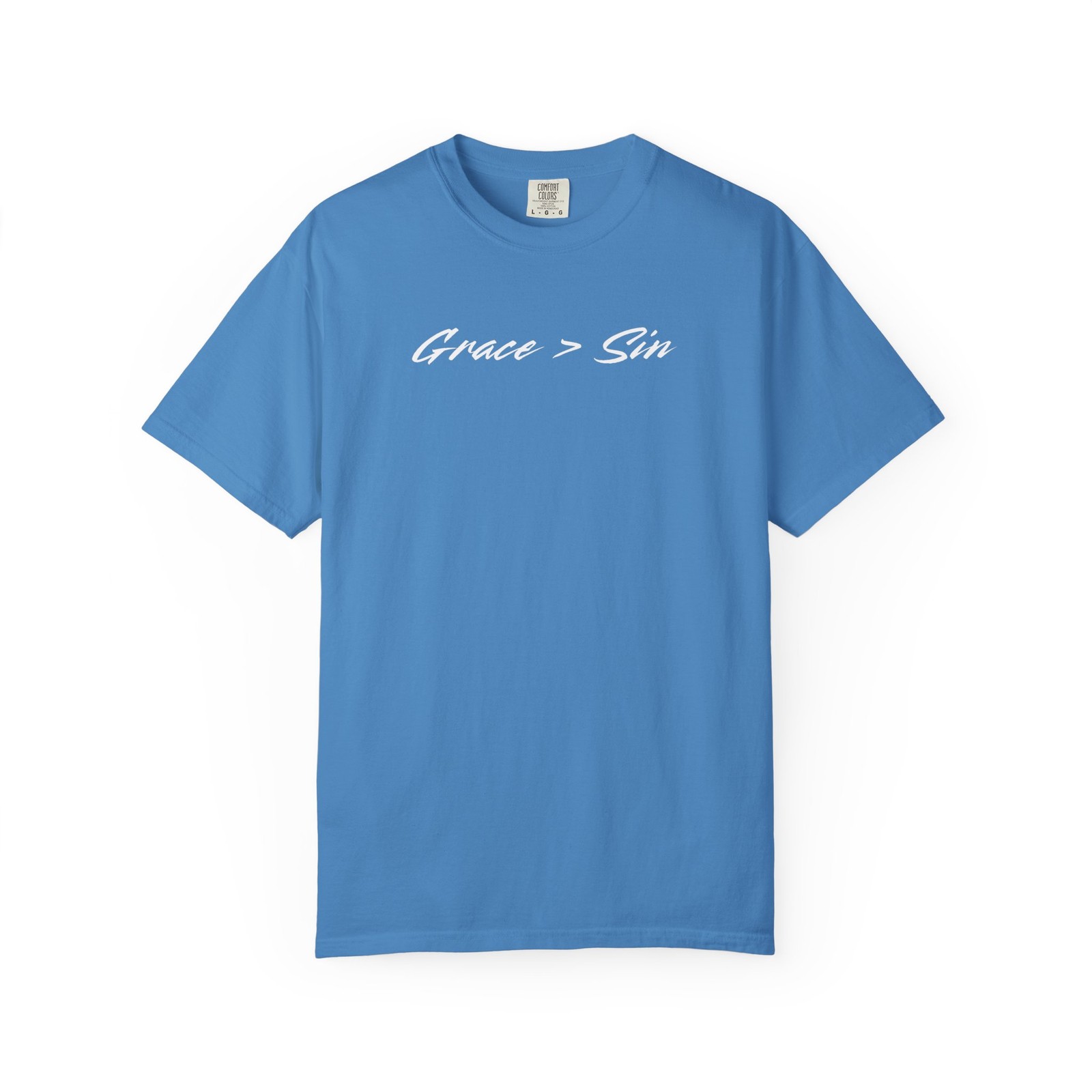Grace Is Greater Than Sin Shirt Graphic Minimalist Christian Shirts for Men