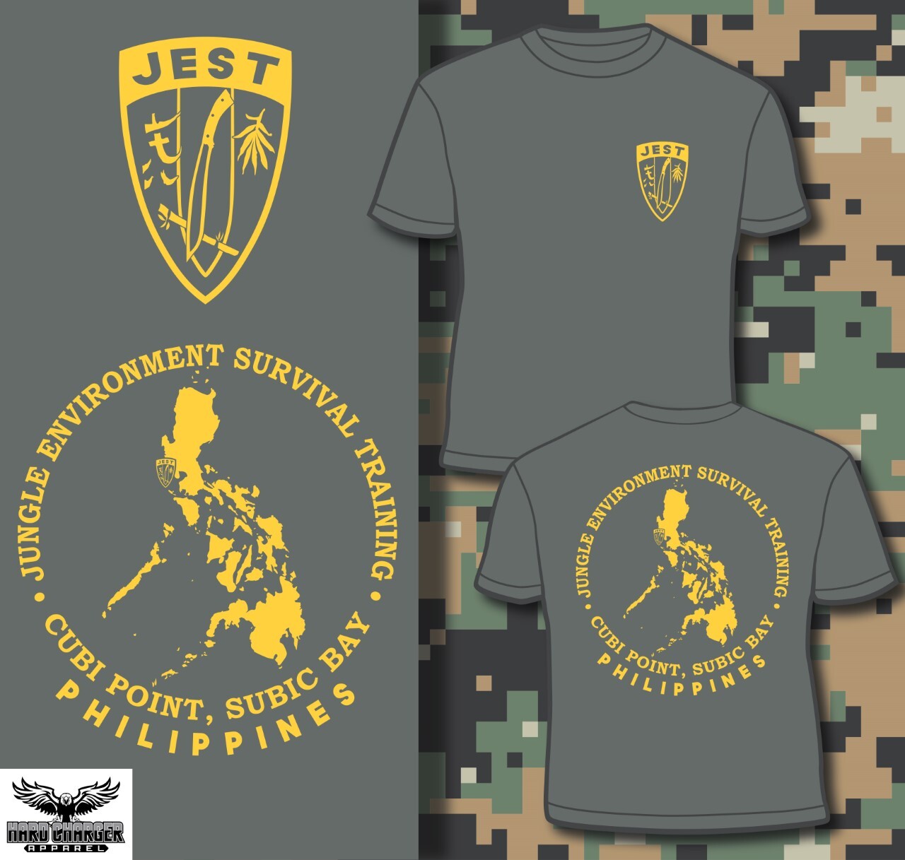 JEST School Jungle Environment Survival Training Subic Bay Philippines T-shirt