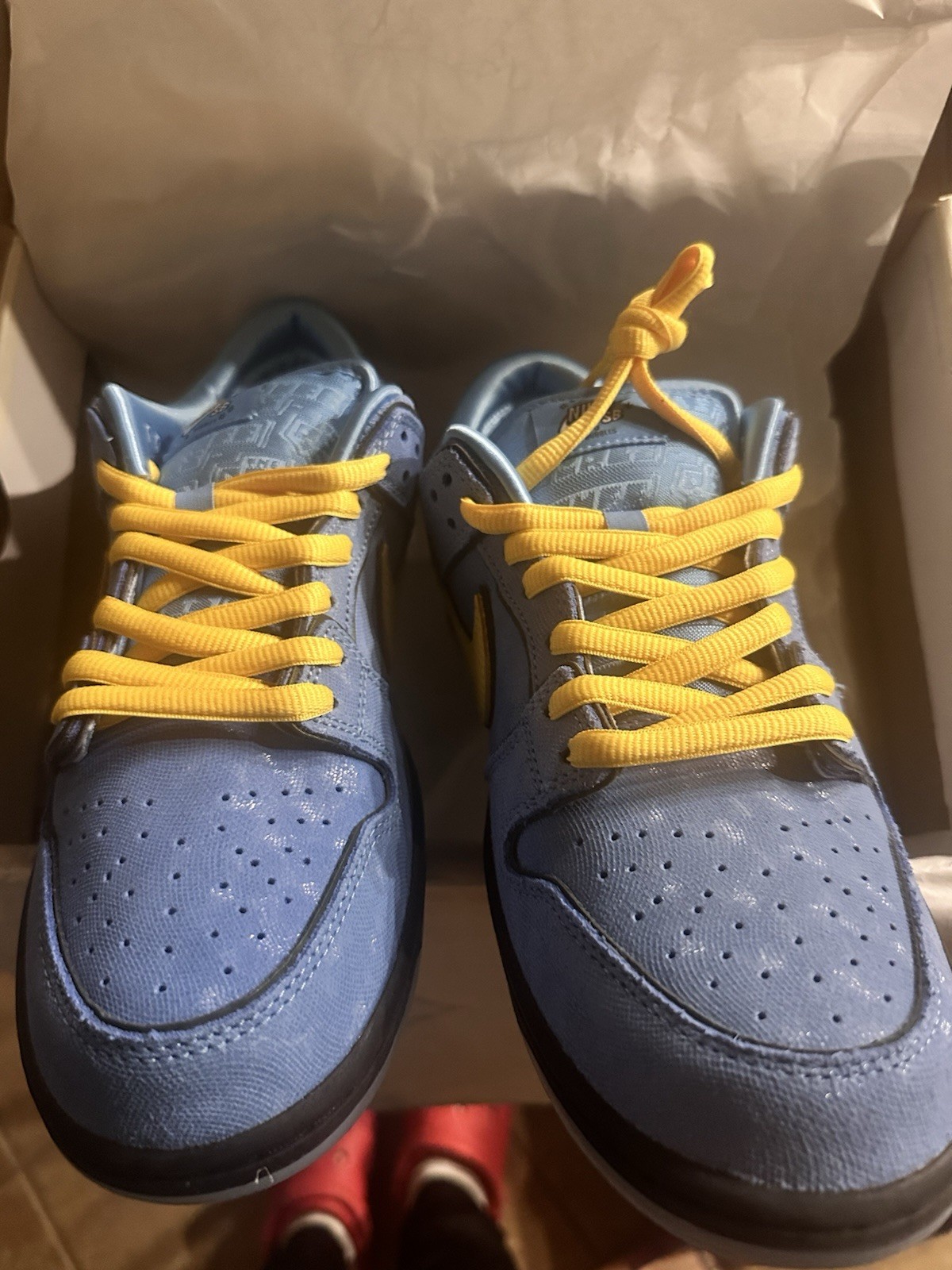 Nike Dunk SB Low Pro “Bubbles” Blue Chill/Deep Royal Blue Suede New w/Box