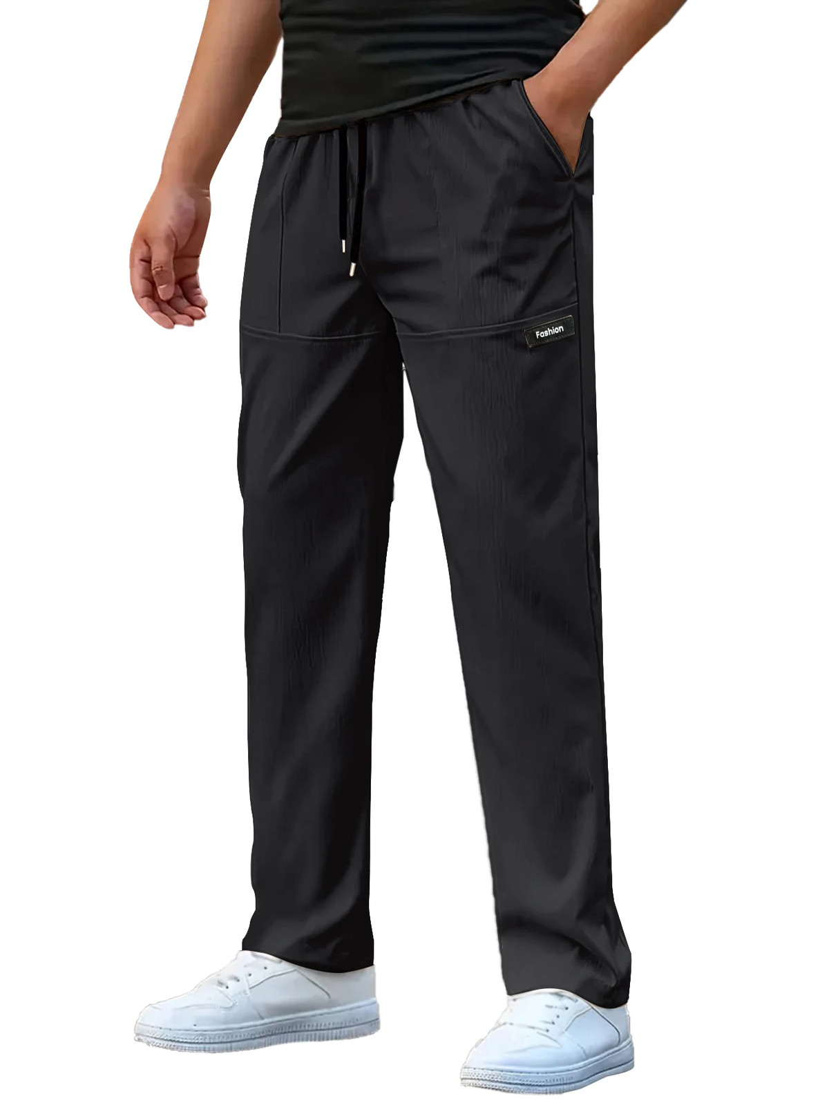 Men’s Lightweight Loose Straight Leg Casual Jogger Pants