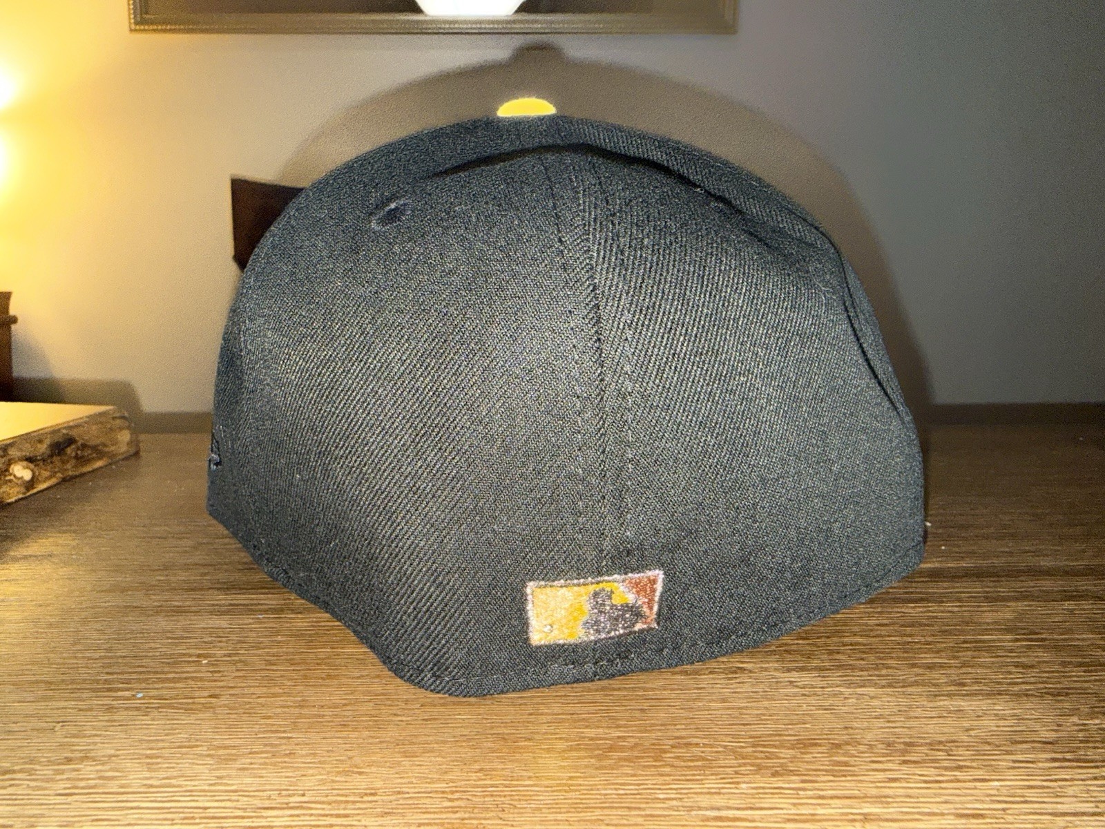 New Era 59FIFTY Fitted Baseball Cap Flat Bill Black/Gray Size 7 1/8 Brewers