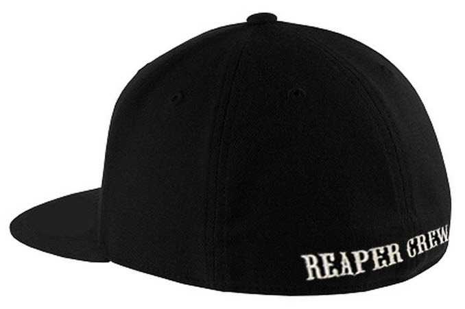 Adult Reaper Crew Sons of Anarchy TV Show Baseball Cap SOA Flex Fitted Biker Hat