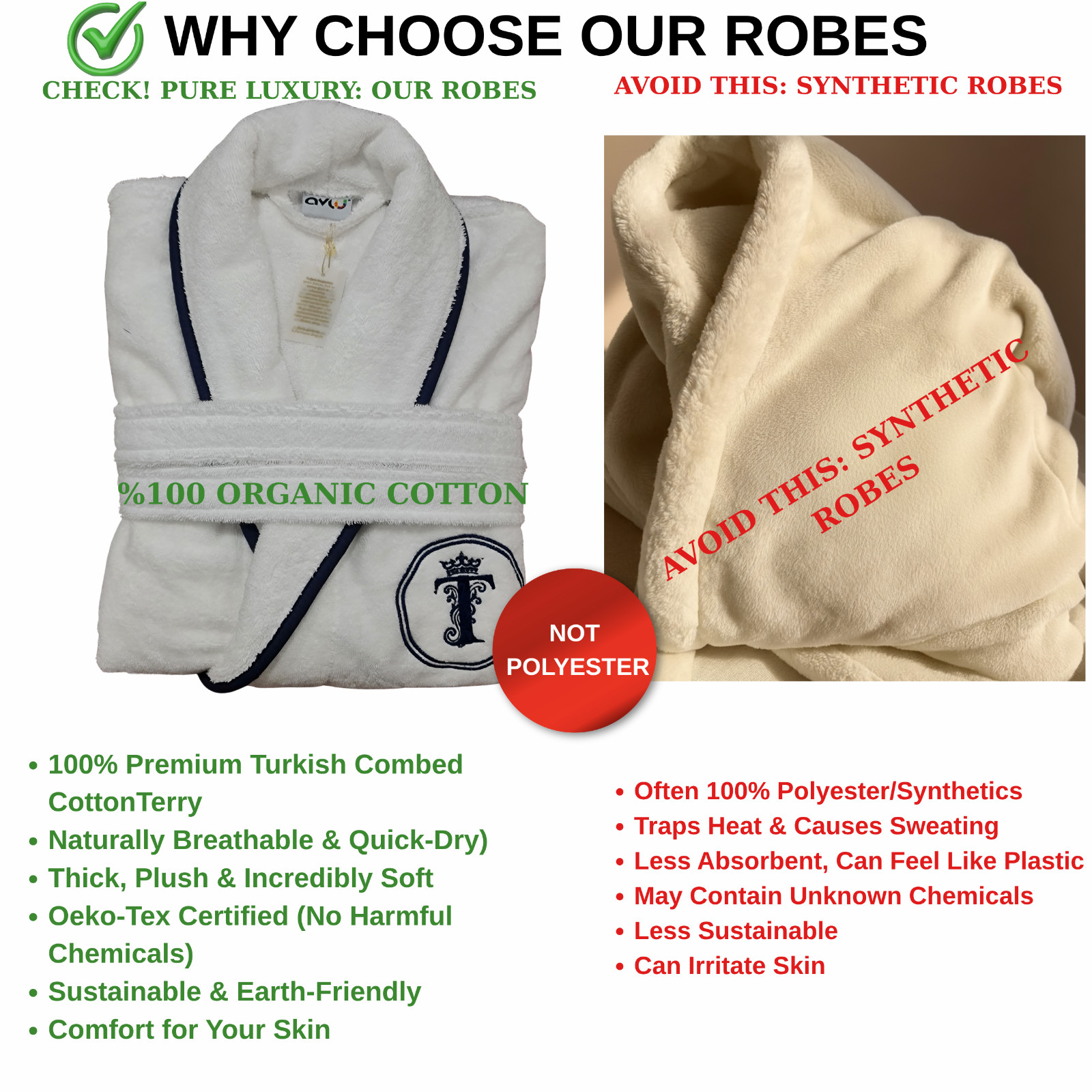Personalized Couples Bathrobe His and Hers Matching Wedding Gift Turkish Cotton