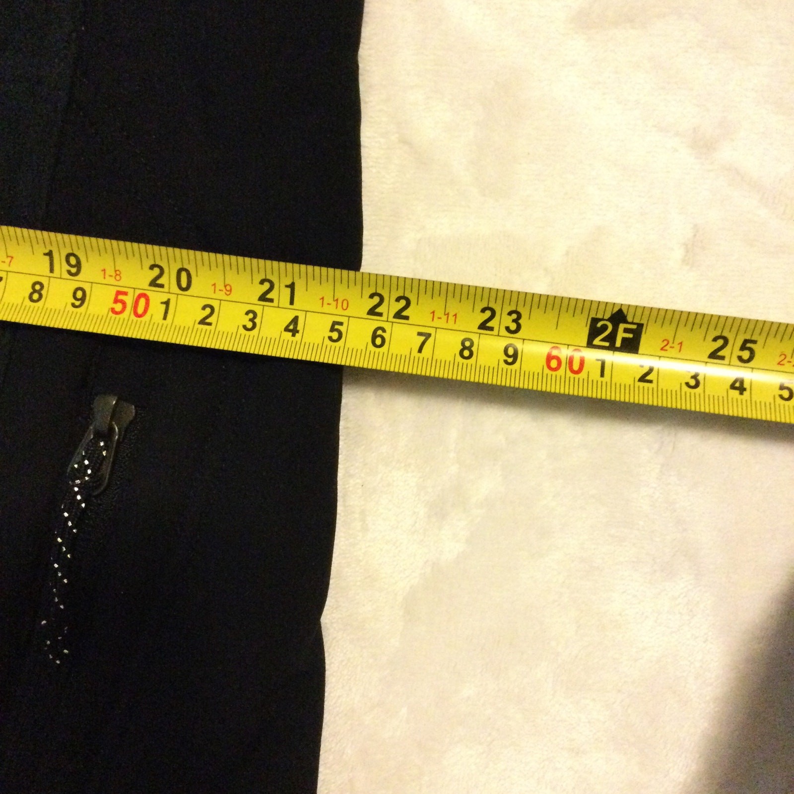 LL Bean Men’s Black Polartek Fleece Full Zip Jacket Size M