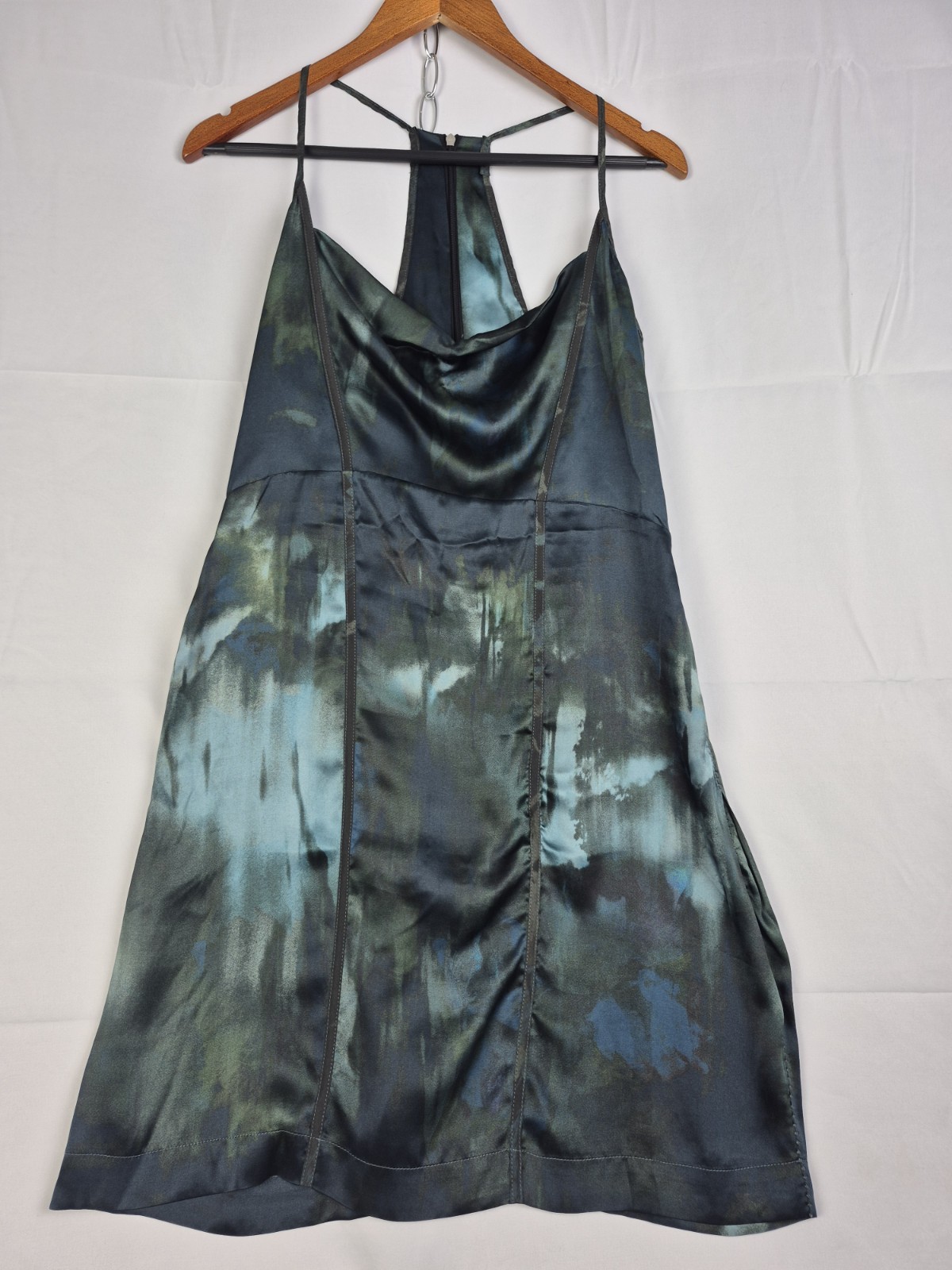 Diesel Black Gold Women’s Black and Green Dress