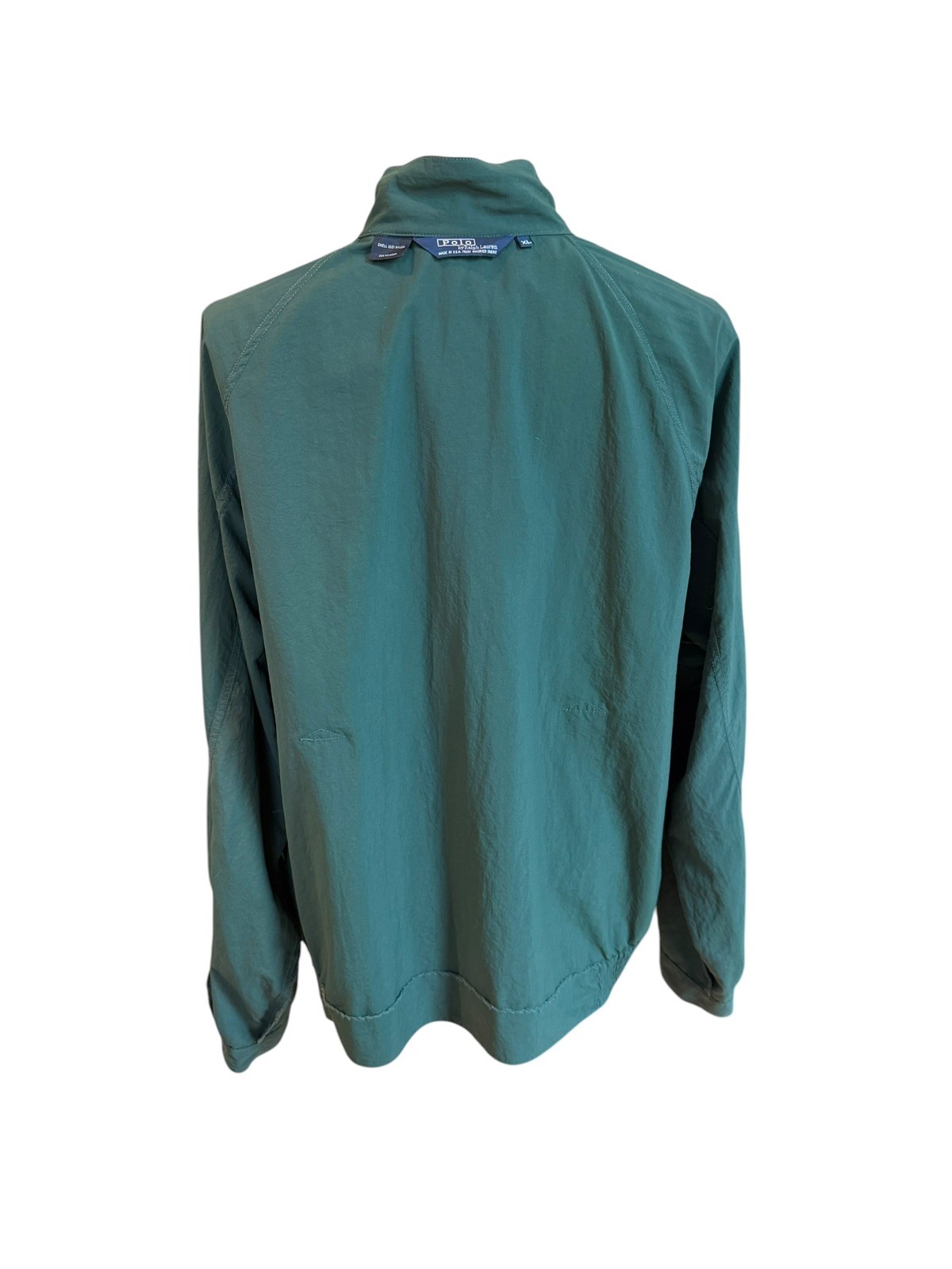 VTG Polo Ralph Lauren Jacket Men XL Green Bi Swing Bomber Made in USA Golf Crest
