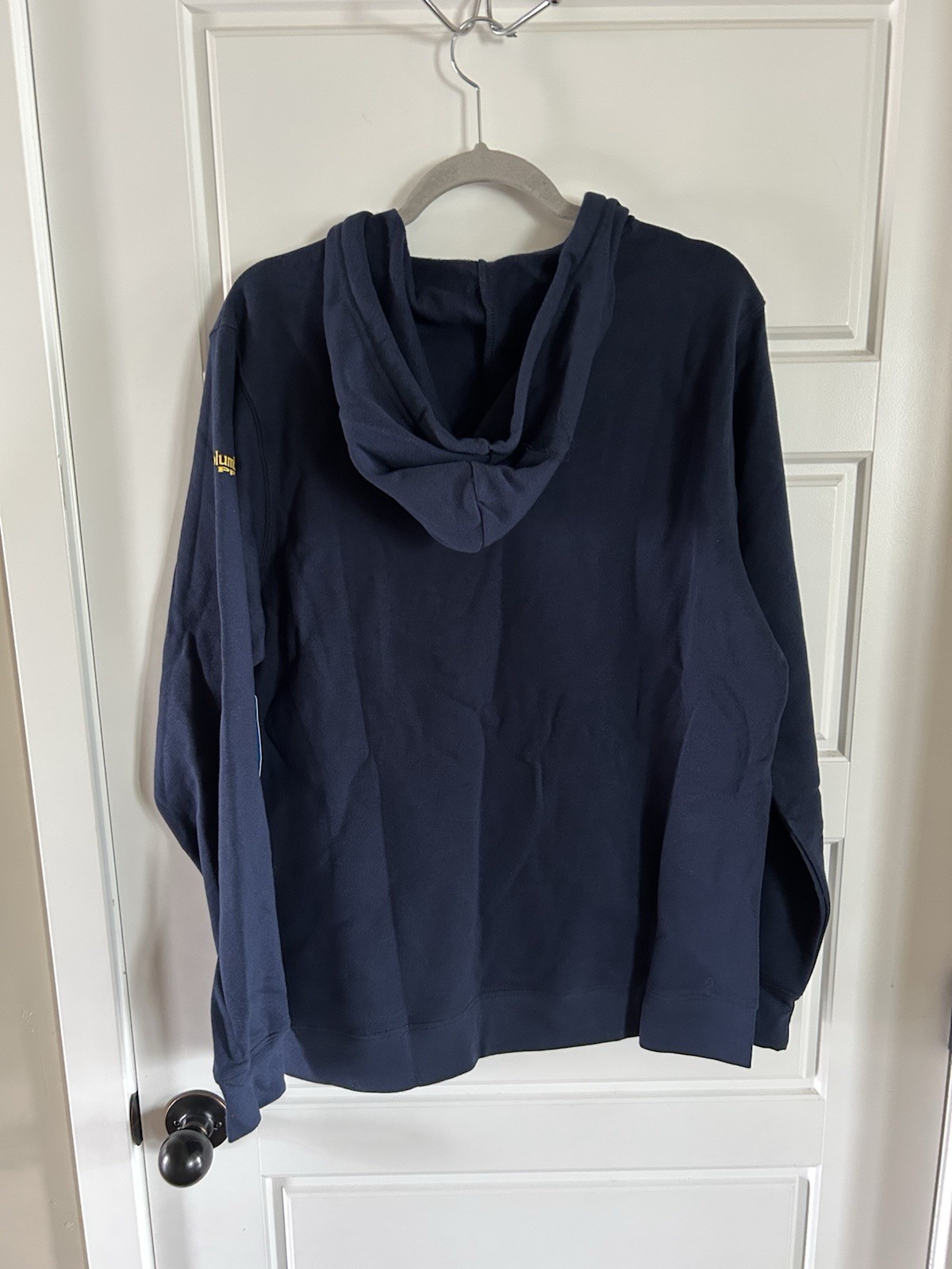Columbia Pacific Fish gear fish flag Michigan hoodie blue size M $70
