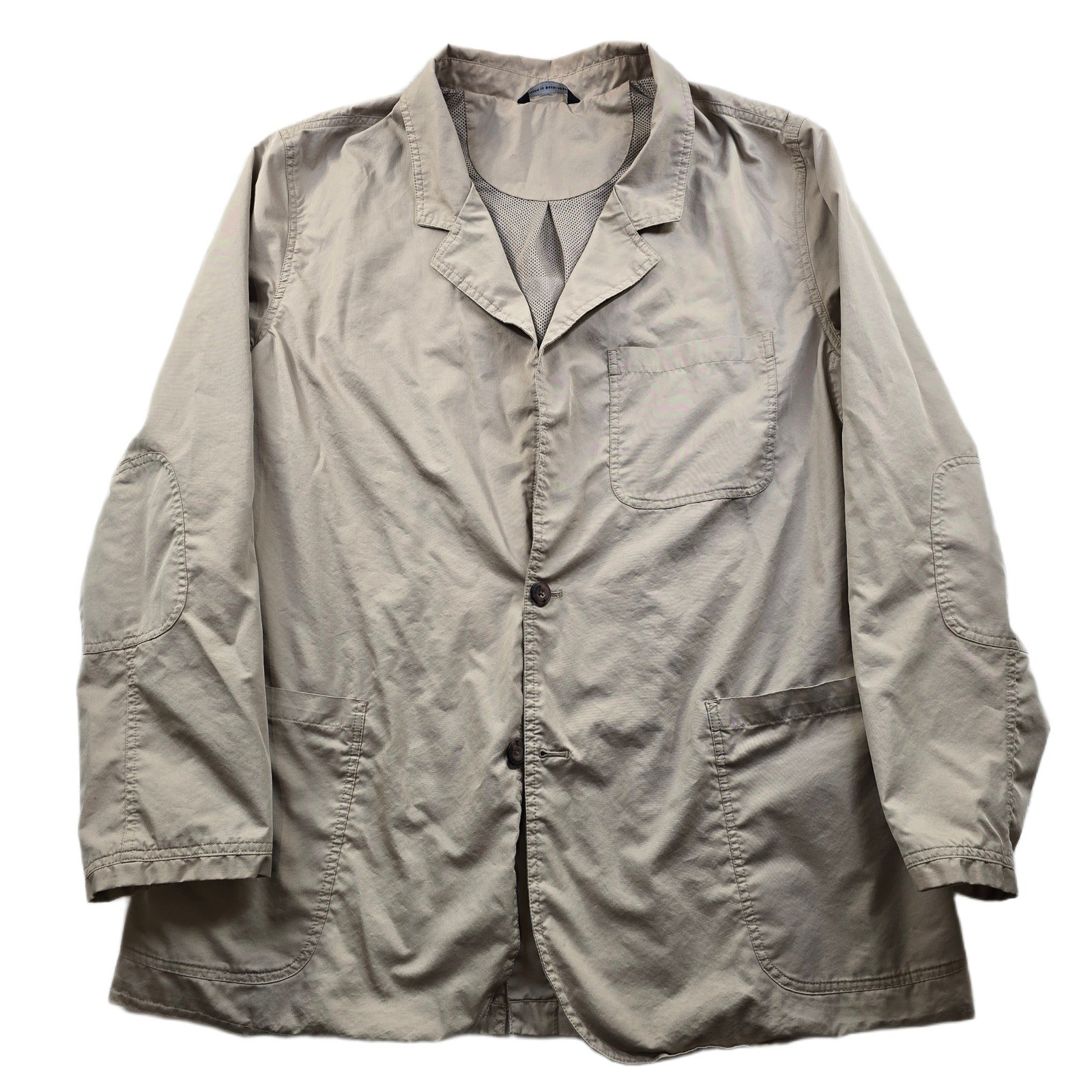 Duluth Trading Fire Hose Presentation Jacket Mens XLT Tan Lt Weight Chore Coat