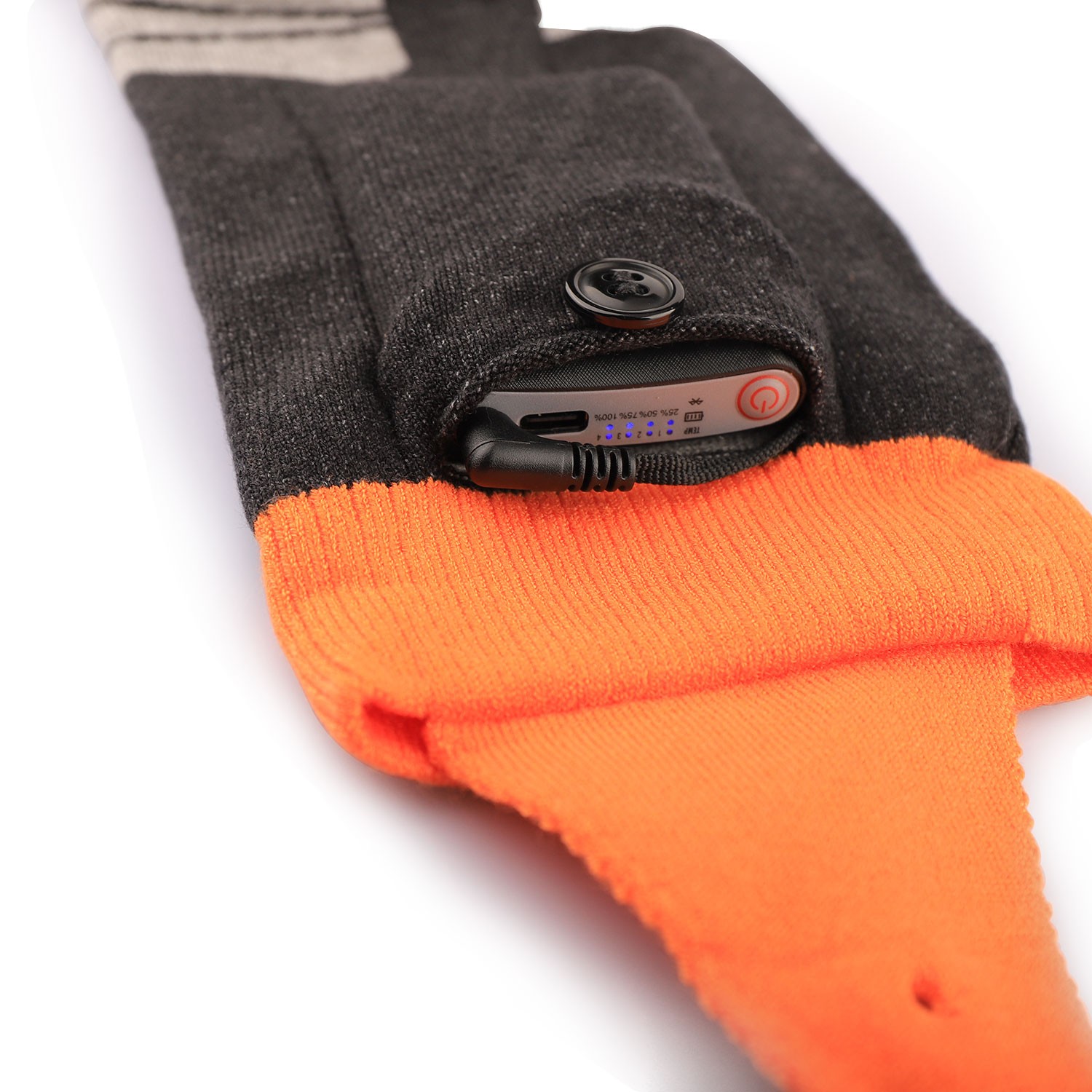 Electric Heated Socks Rechargeable Battery Men Women Winter Foot Warmer