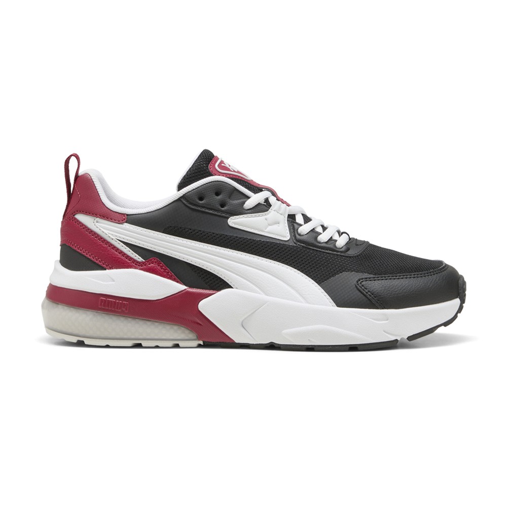 PUMA Vis2k Lace Up Mens Black Sneakers Casual Shoes 39231842
