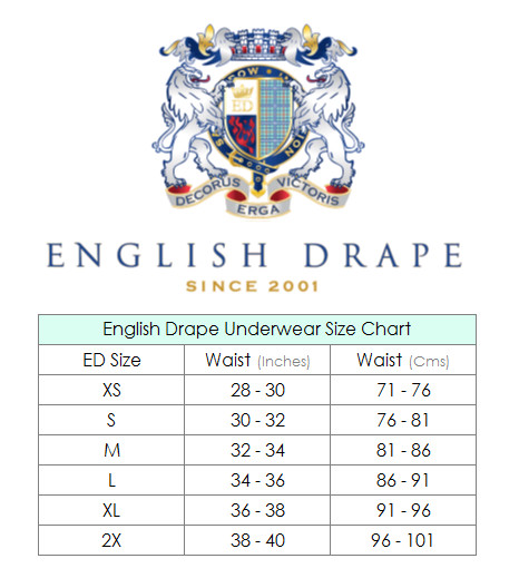 English Drape Underwear Brief