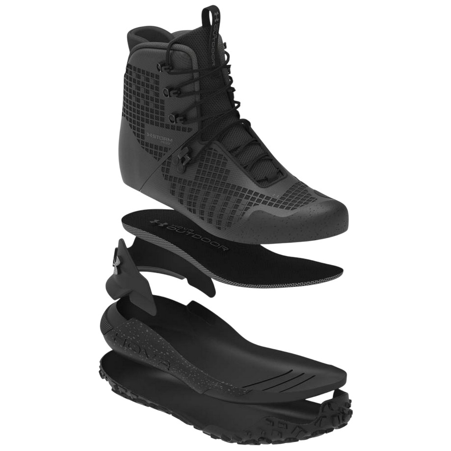 UNDER ARMOUR BOOTS UA HOVR DAWN WP 2.0 BLK 3025573-003