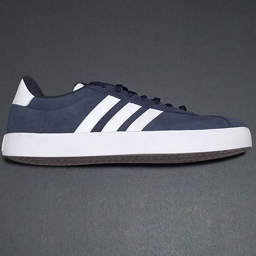 Adidas ID6275 Men’s Size 11 VL Court 3.0 Sneaker, Legend Ink/Cloud White