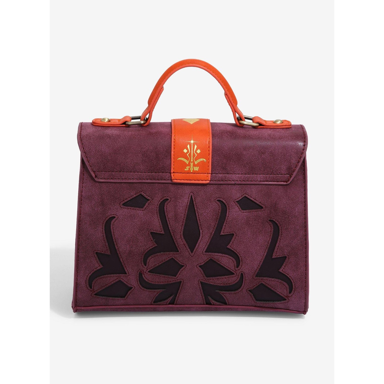 Star Wars Heroes Villains Ahsoka Tano Satchel Bag Her Universe Burgundy NWT