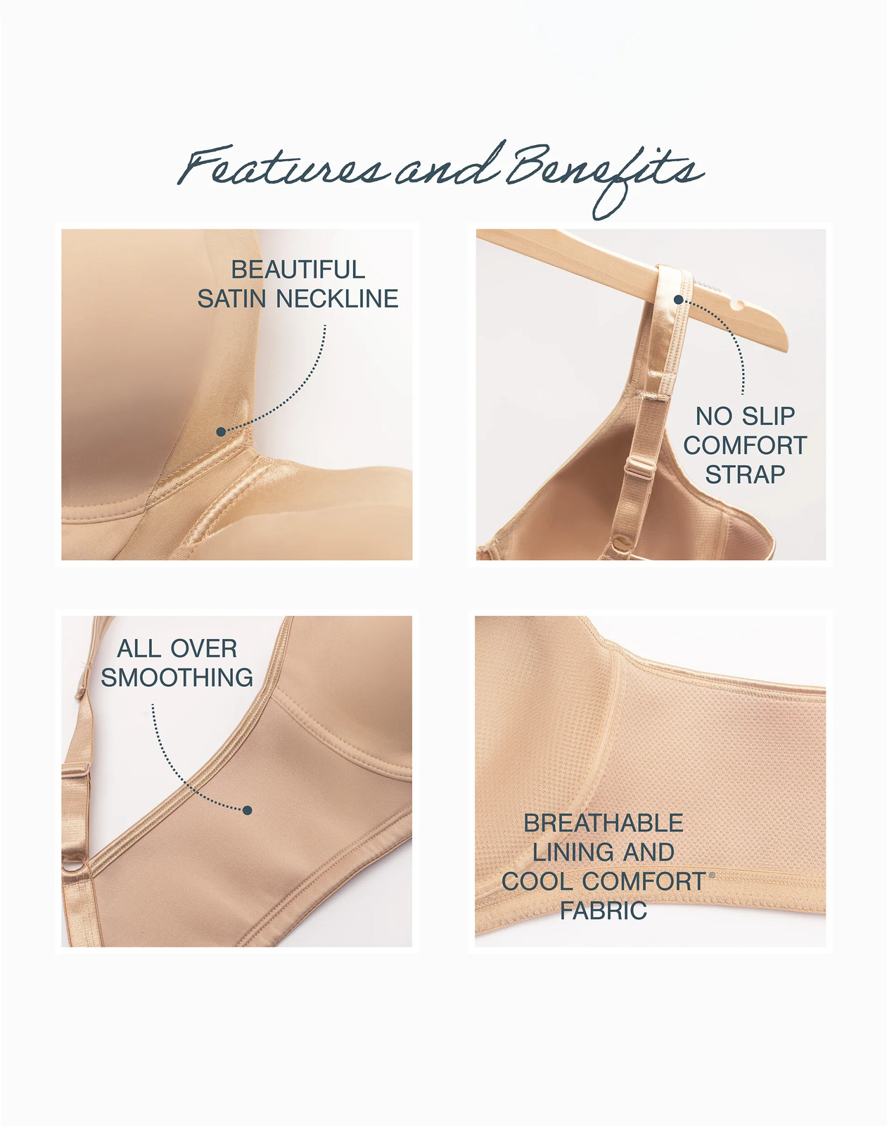 Playtex Playtex 18 Hour 4803 Silky Soft Smoothing Wirefree Bra