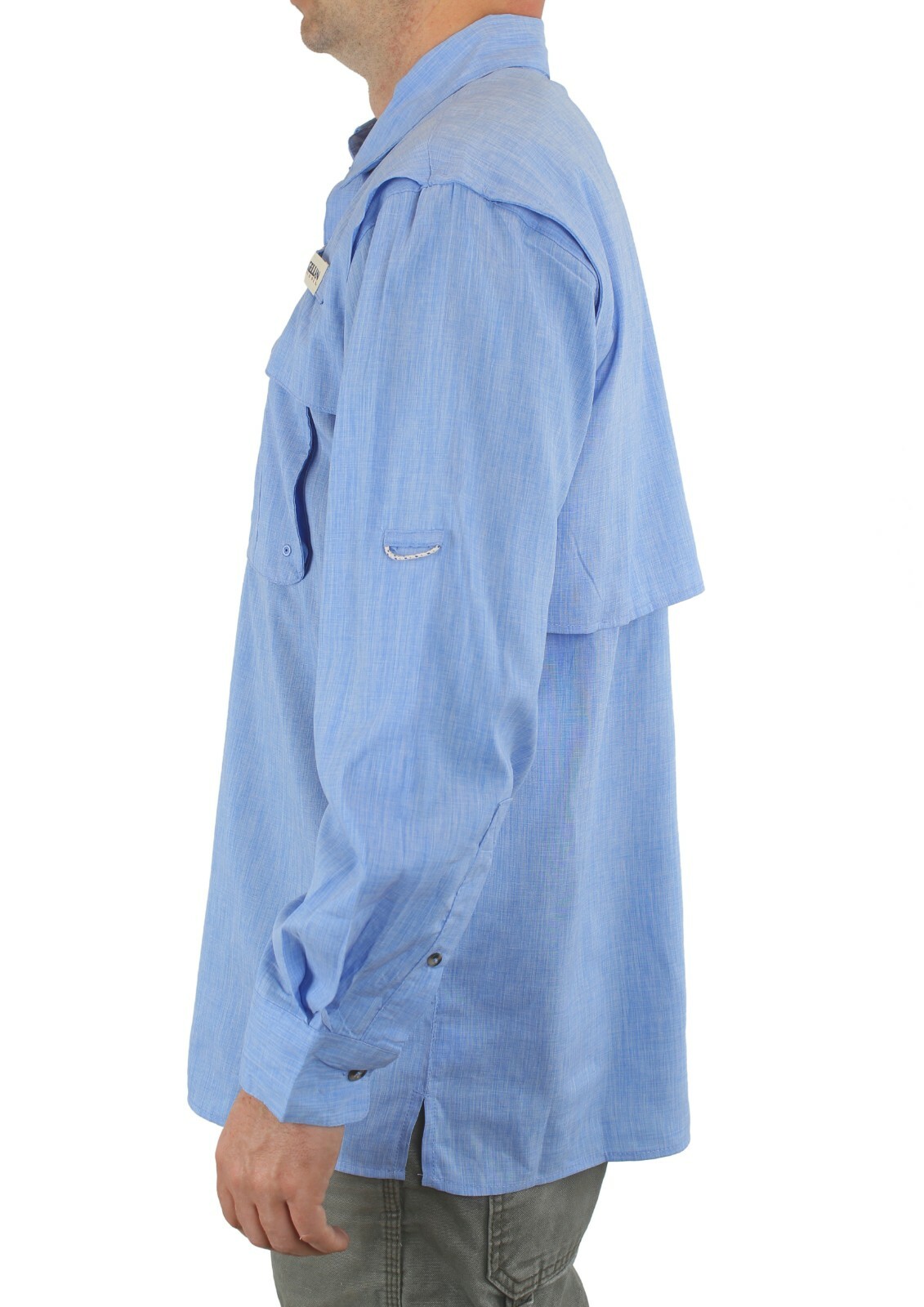 Magellan Men’s Fish Gear Shirt Aransas Pass, Relaxed Fit, Moisture Wicking, LS
