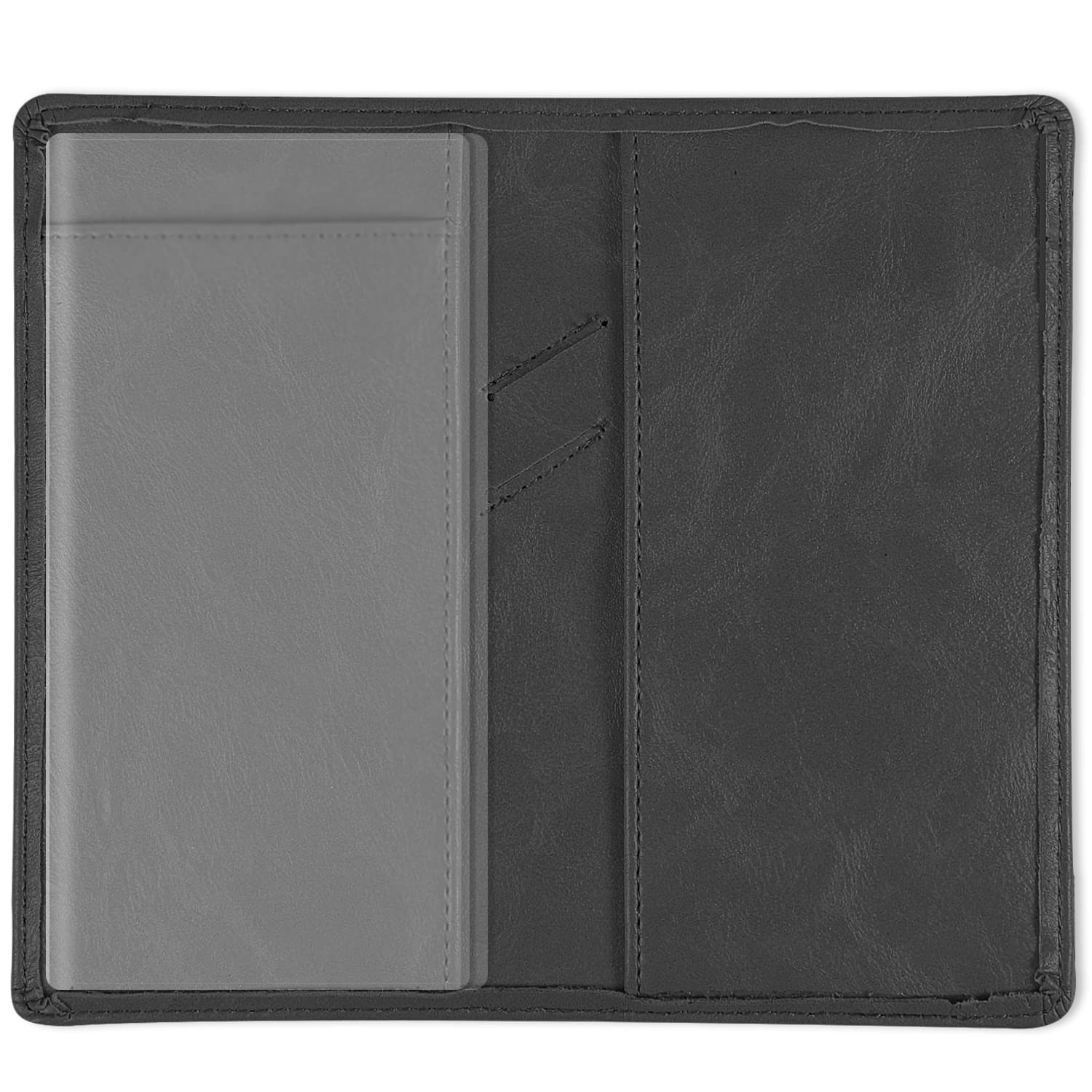 Checkbook Cover with Pen Holder for Women & Girls RFID Blocking PU Leather Ca…