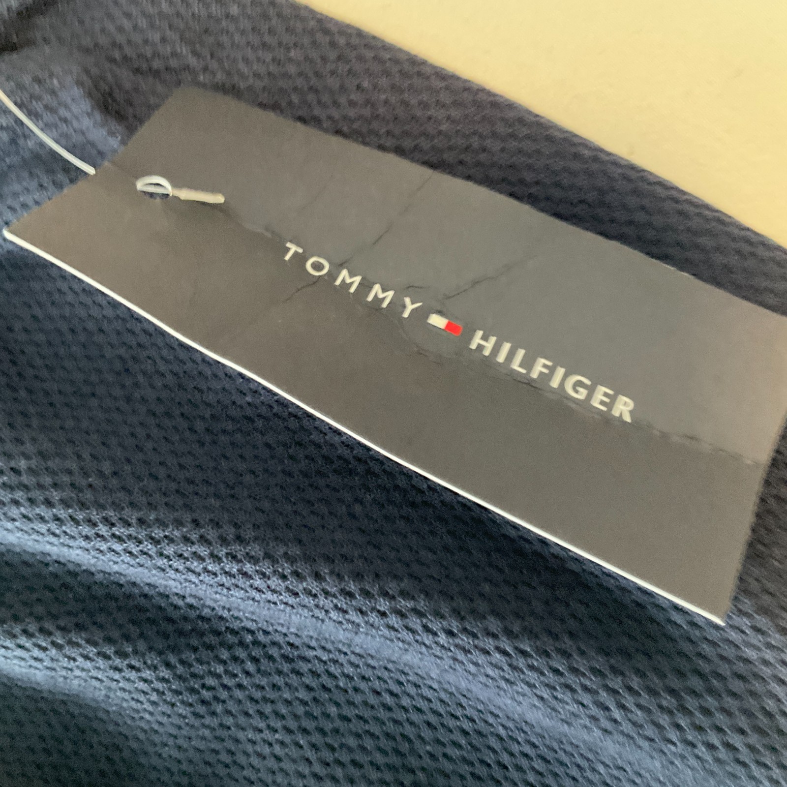 Tommy Hilfiger Shorts Mens Size L Blue Stretch Pockets Drawstring Sleepwear