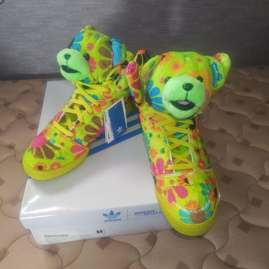ADIDAS JEREMY SCOTT adidas JS Bear Flower Power Size 10.5