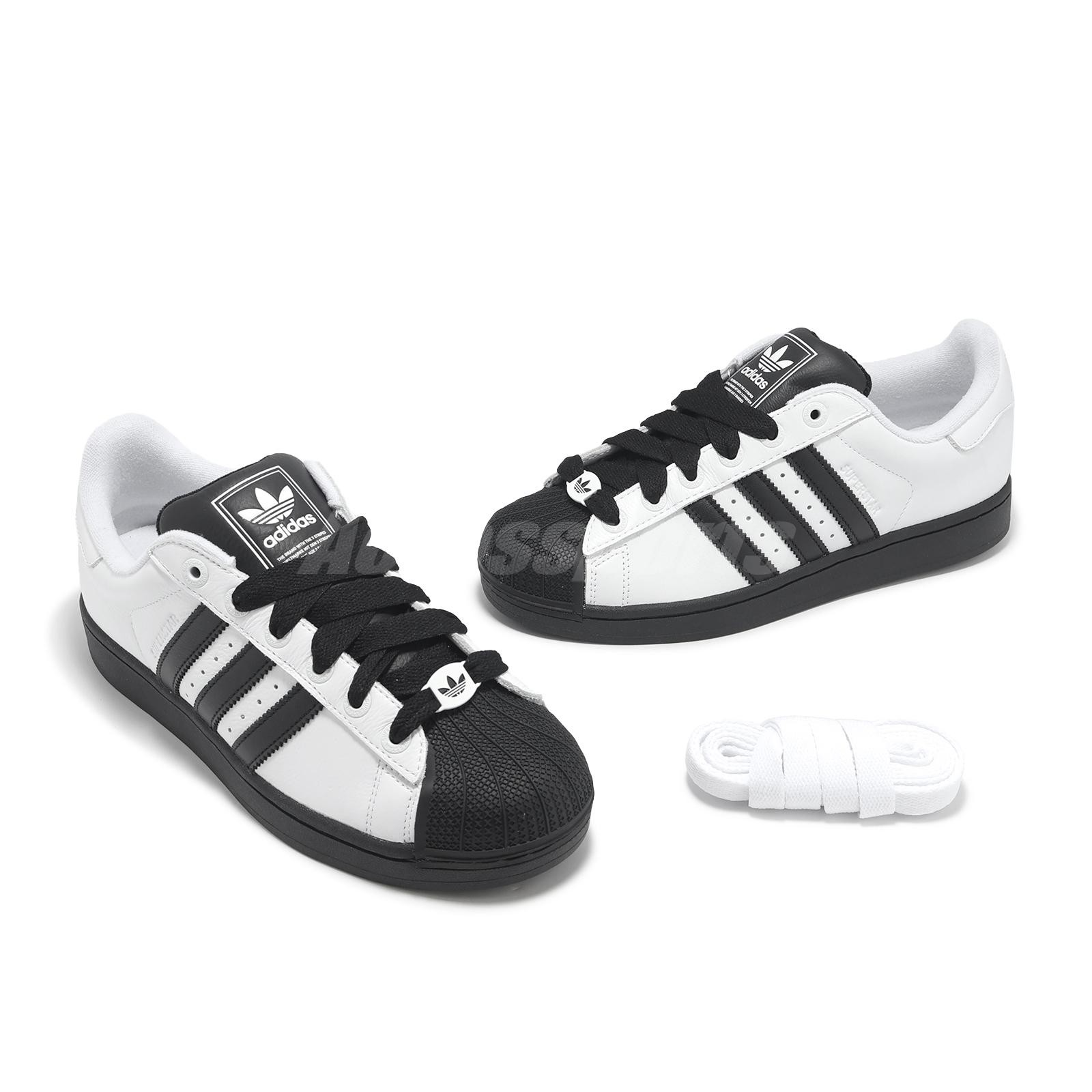 adidas Originals Superstar II 2 White Black Men Unisex Casual Shoes JI0124