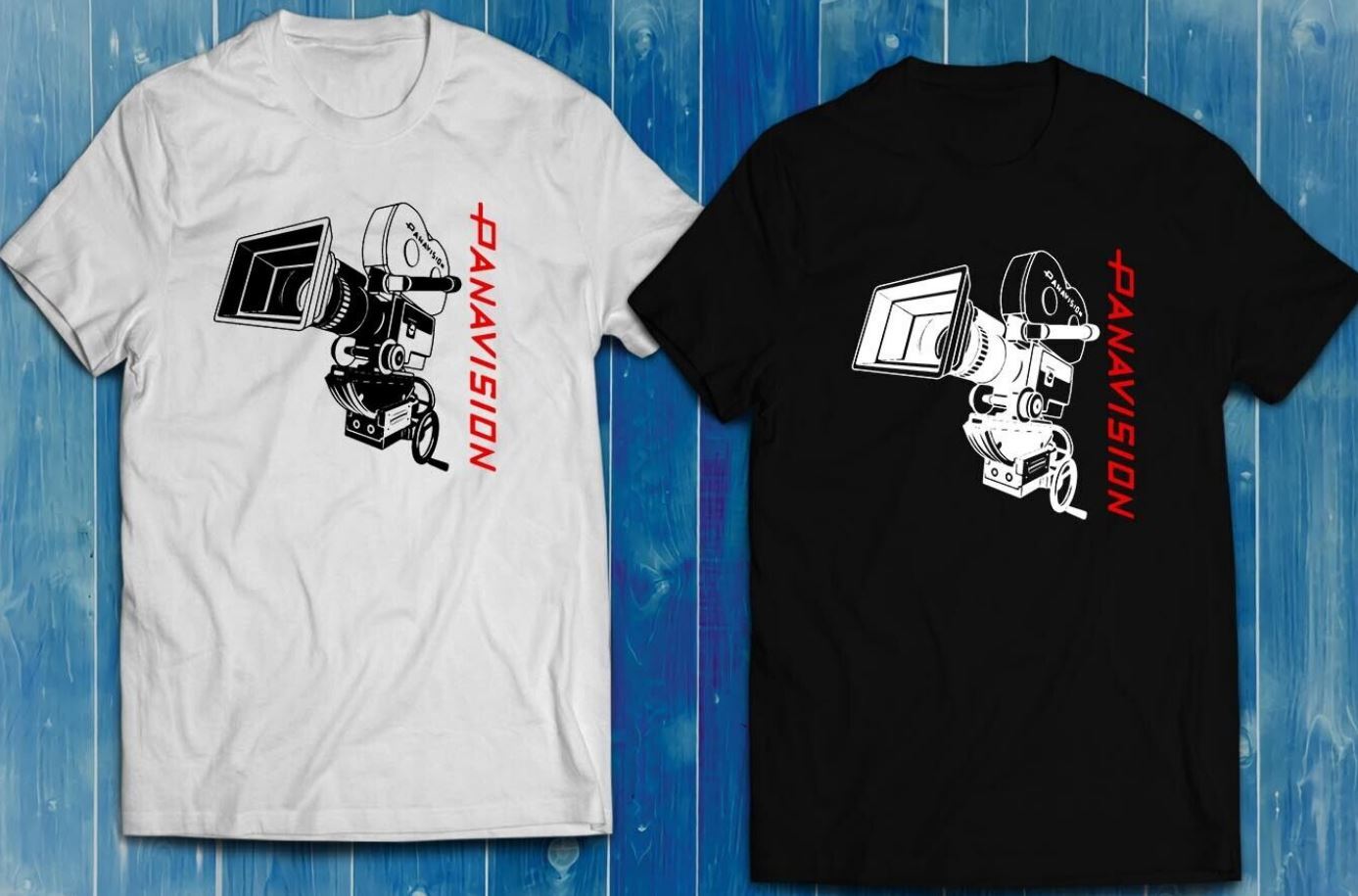 NEW Panavision Film Crew Camera Filming Logo Men’s T-shirt S-5XL