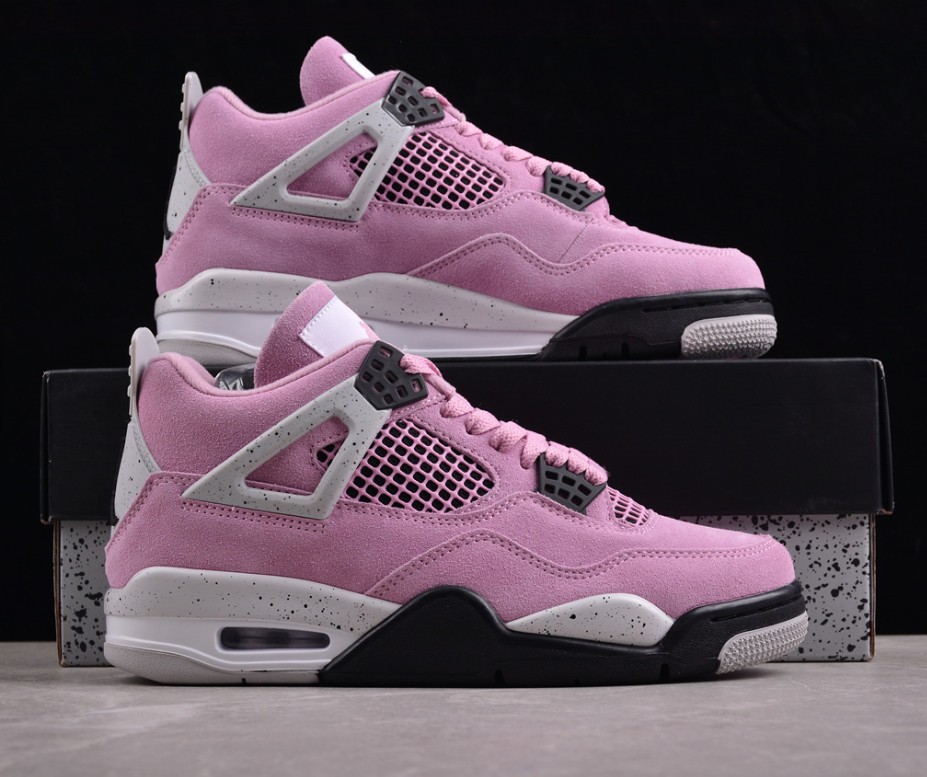 Jordan 4 “Orchid” Mid Top Retro Women’s and Men’s Basketball Shoes