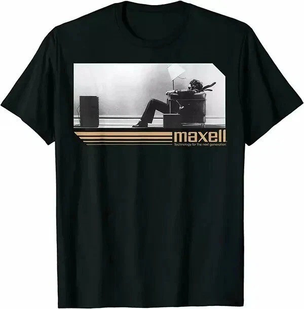 Maxells Funny Retro T-Shirt All Size , Fan Gift
