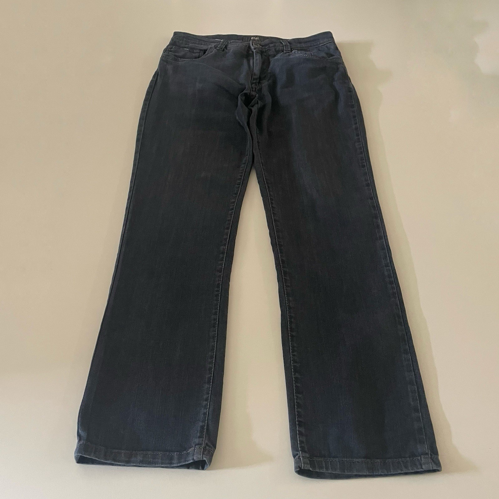 BRAX Men Jeans W34 L32 Cotton Cadiz Straight Blue Denim Casual