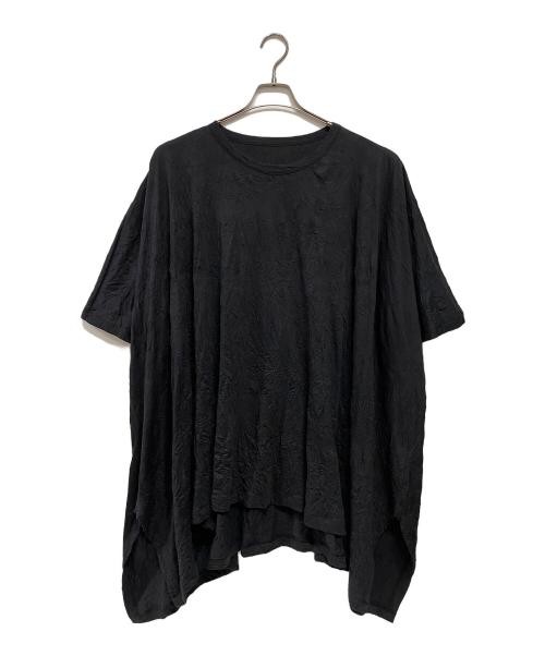 Ground Y WASHER JUMBO T-Shirt Ladies Black L Cotton/Poly Japan