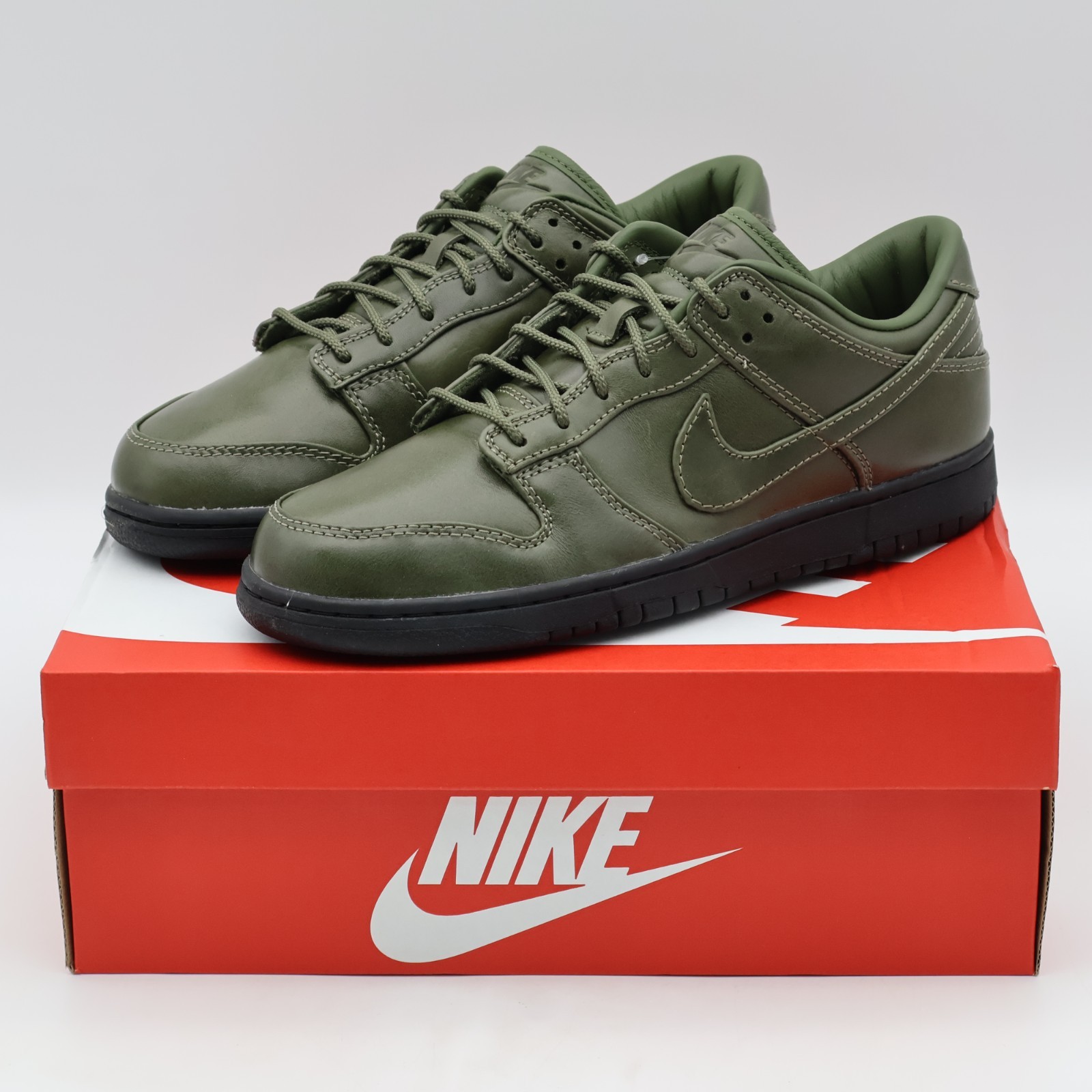IQ3342-300 Nike Dunk Low Retro PRM QS Army Olive Black (Men’s)