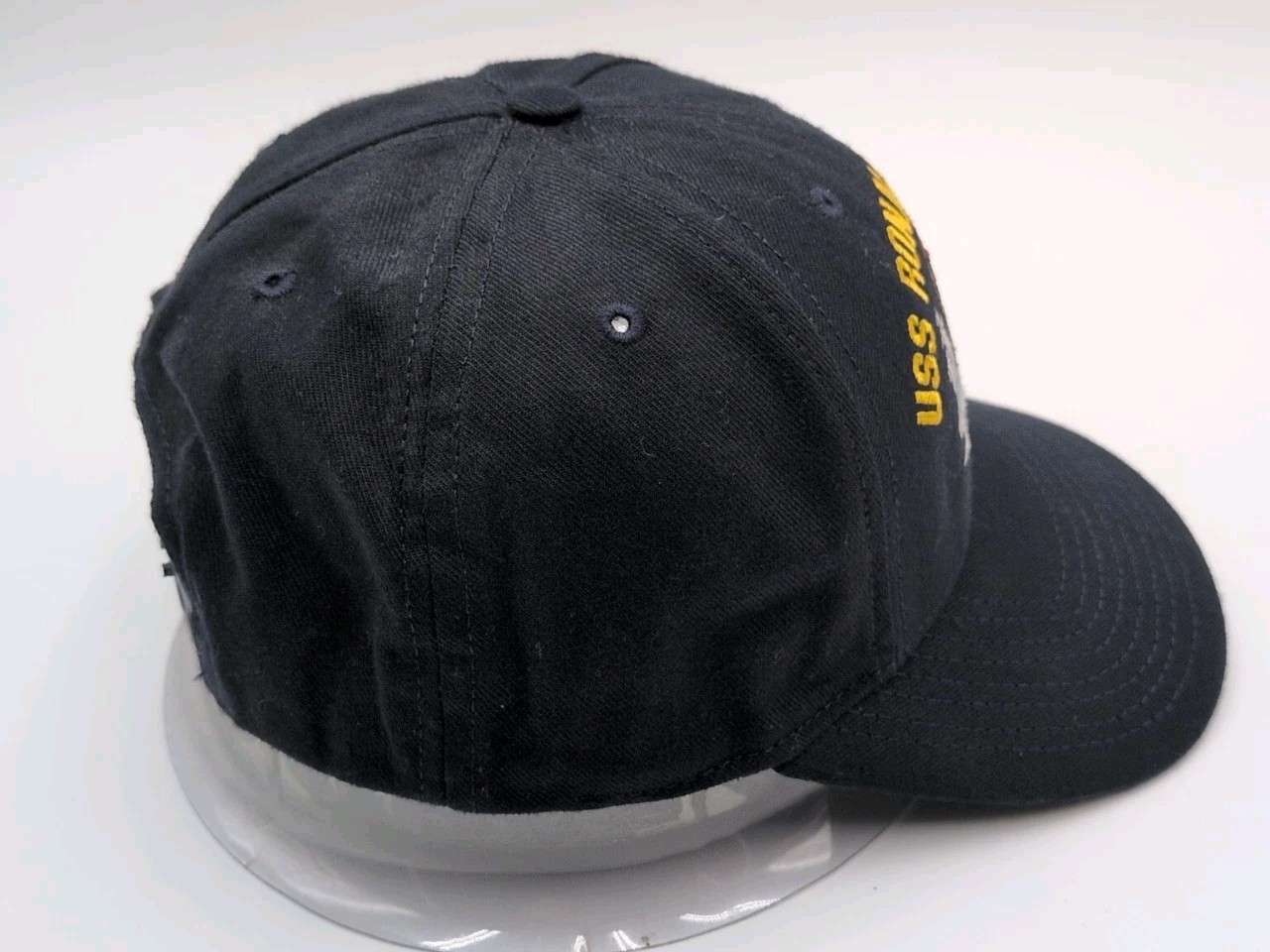 Vtg USS Ronald Reagan CVN 76 US NAVY Baseball Snap Back Hat Cap By The Corps USA