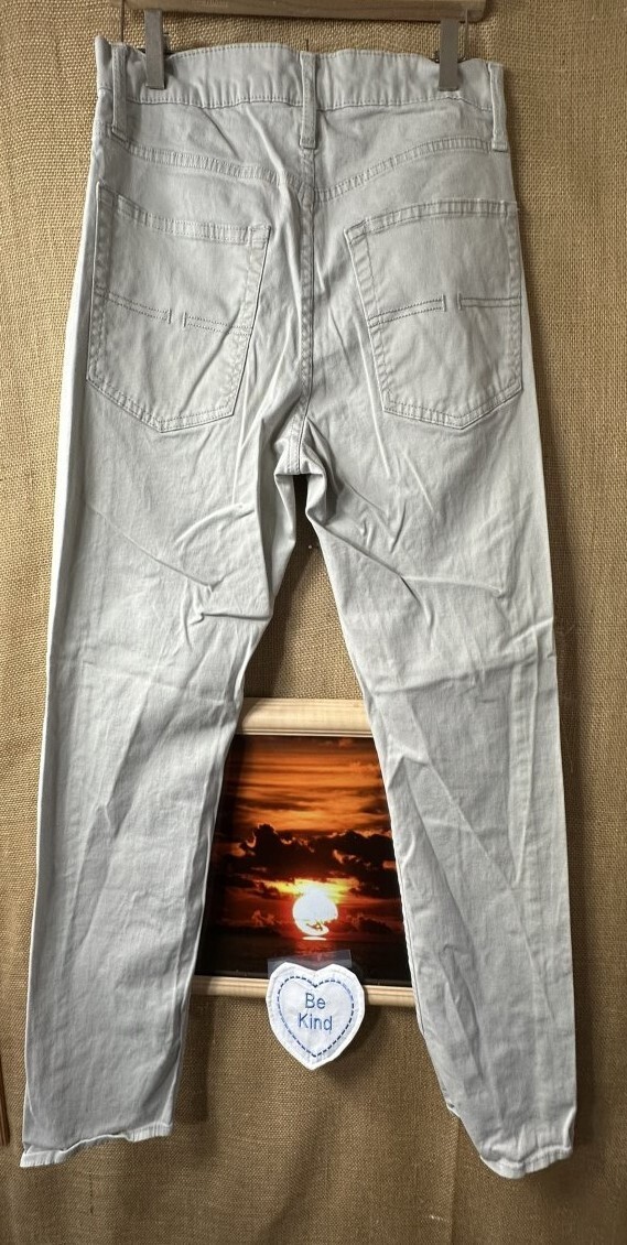 U.S. Polo Assn men’s pants flat stretch slim/straight 30 W x 30L Madagascar zip