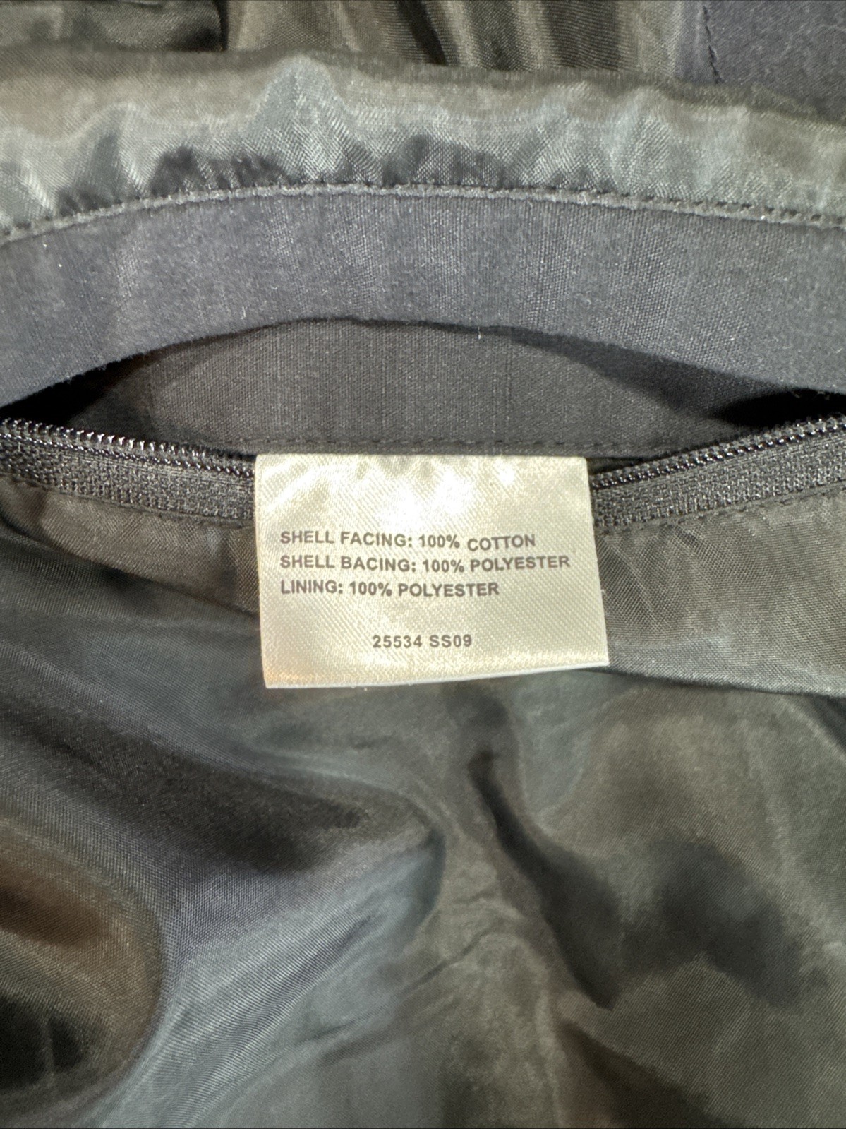 NWOT Bosideng Men’s Bomber Golf Jacket Size 2XL Black Full Zip Casual Night