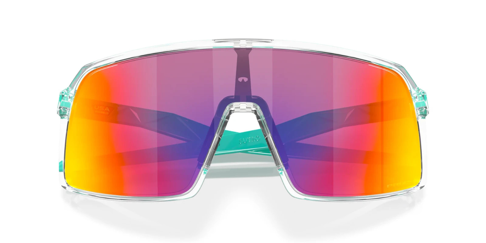 NEW Oakley SUTRO Sunglasses OO9406-B337 Clear W/ PRIZM Road Lens AUTHENTIC
