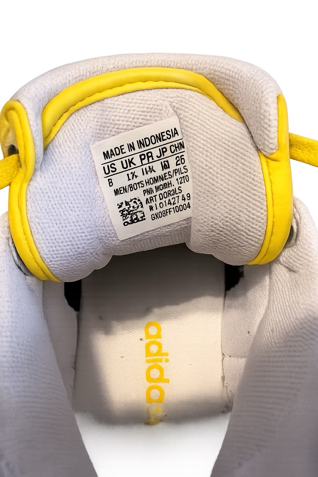 Adidas Top Ten Hi Mid Navy Yellow Men’s Size 8 Basketball Shoes G09275
