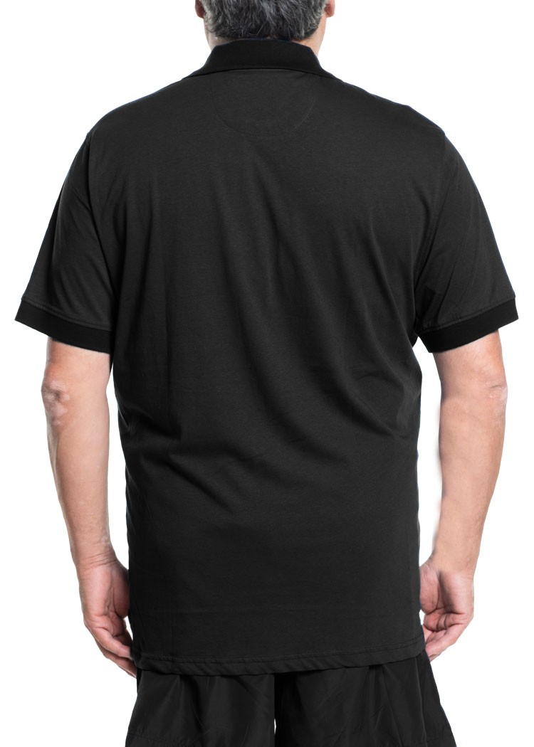 men’s short sleeve cotton polo shirt with collar PLUS SIZES from 2xl to 10xl
