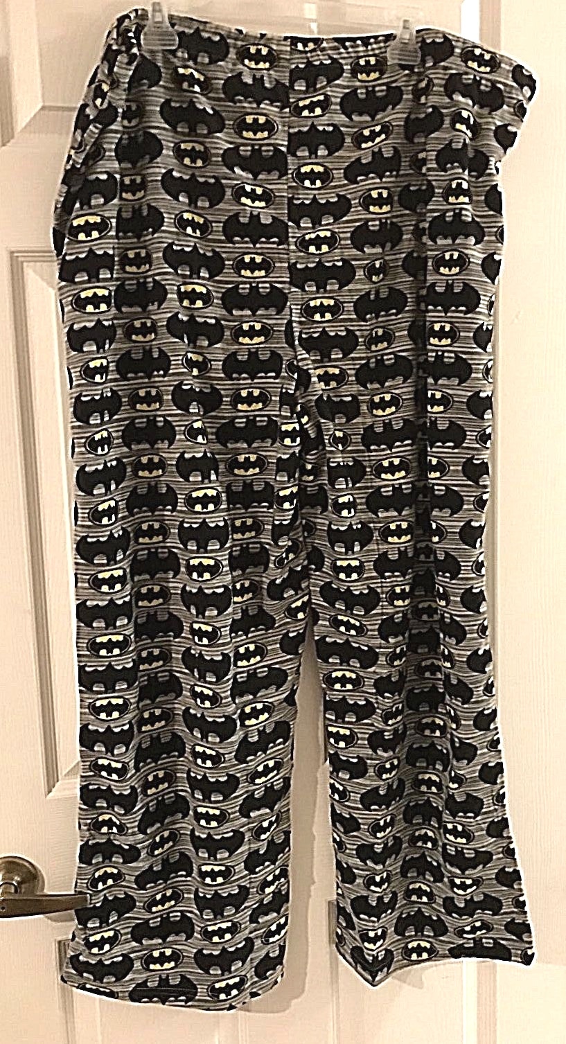 Batman Ladies MicroFleece Lounge Sleep Pants Officially Licensed Sz 3XL NEW
