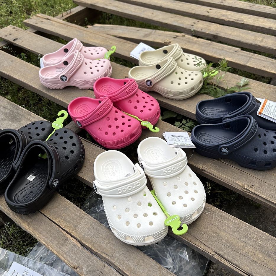 Unisex Crocs Classic Clog Sandals mens womens Shoes kids girls boys slippers