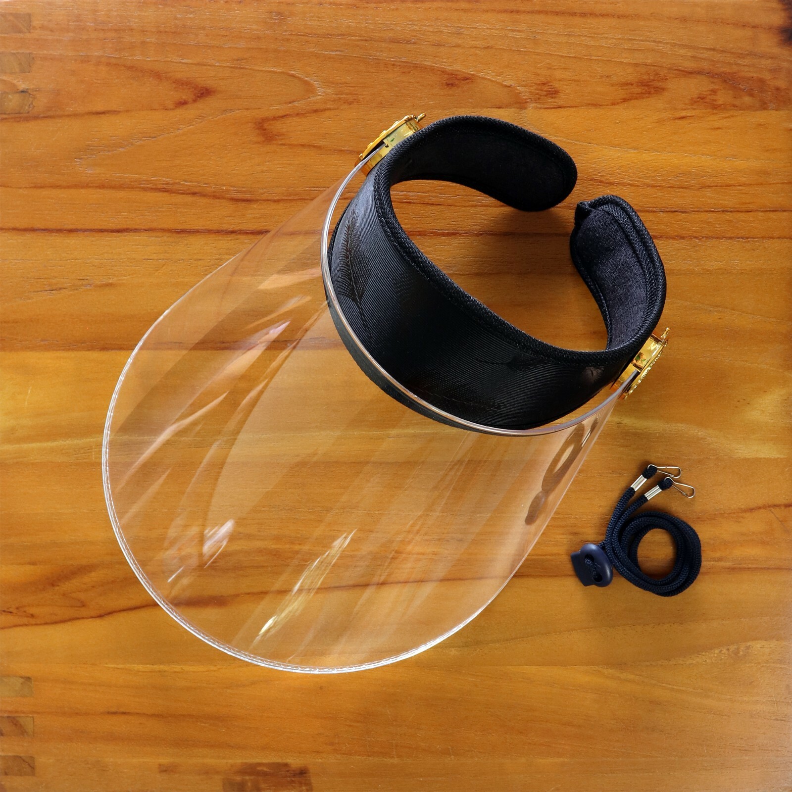 Clear Visor Hat Transparent Headband Face Shield Hat Protection Indoor Outdoor