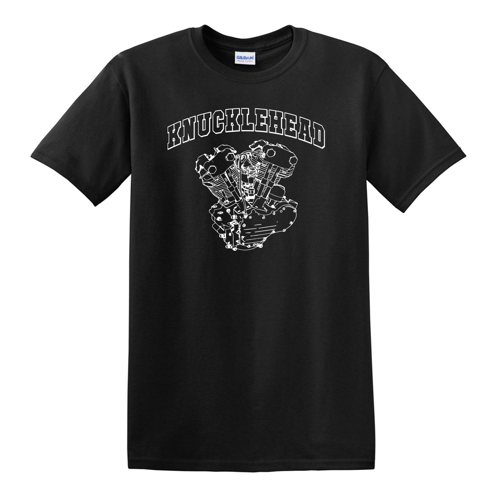 KNUCKLEHEAD Engine T-SHIRT – Harley Davidson Biker