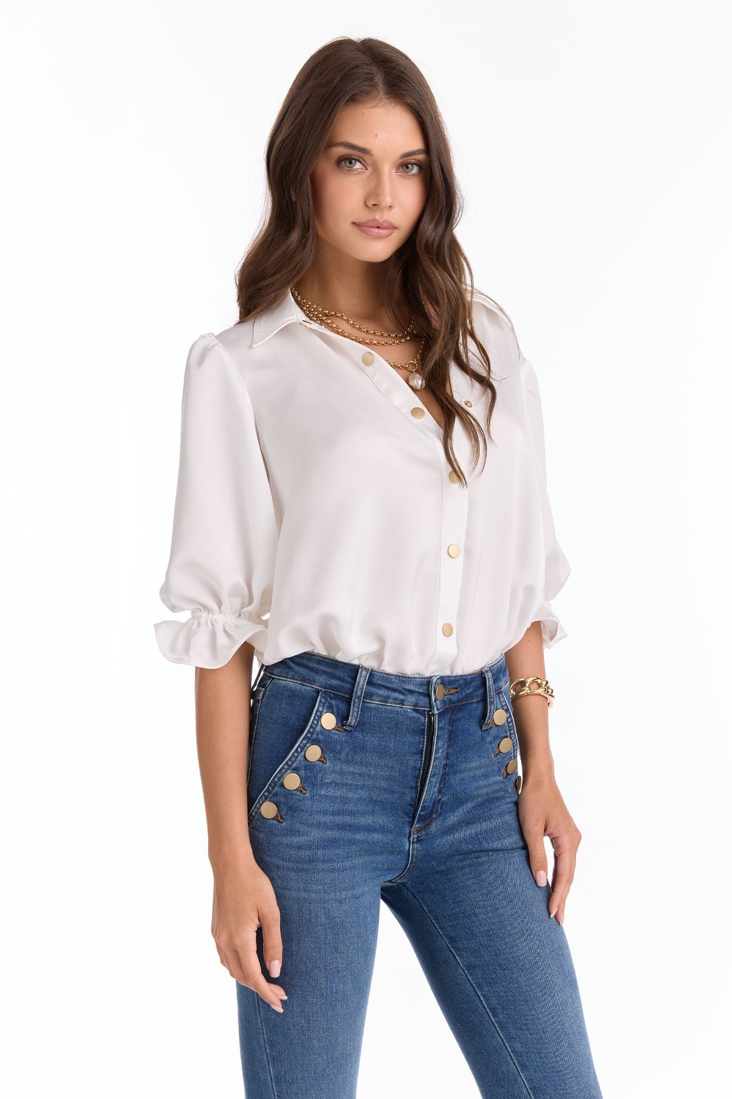Monroe Silky Bodysuit – Black, White THE NOLI SHOP