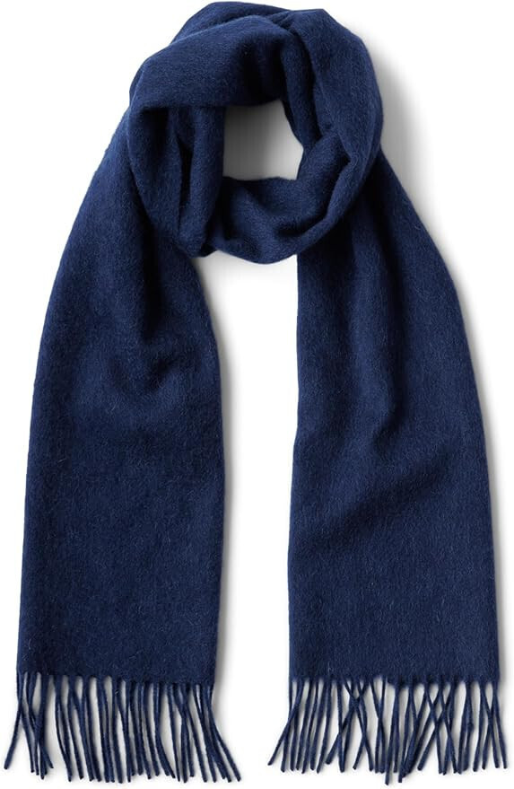 Club Room Navy Blue 100% Cashmere Wool Scarf MSRP $120 NEW