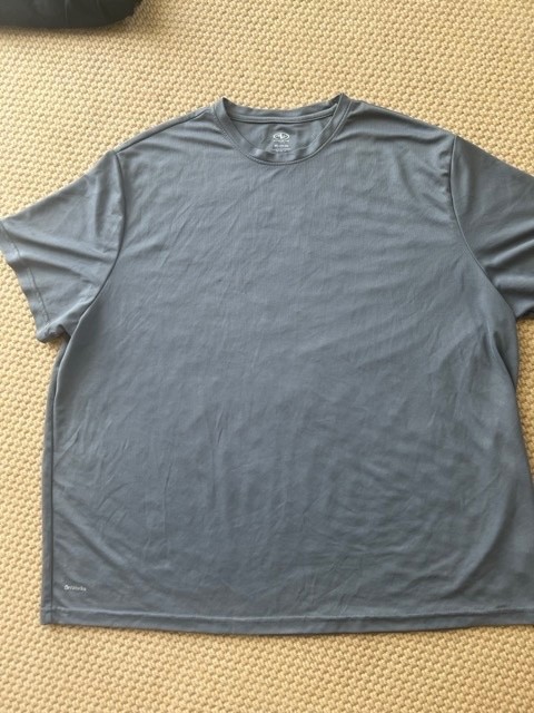 Men’s Athletic Gray Tshirt 3XL