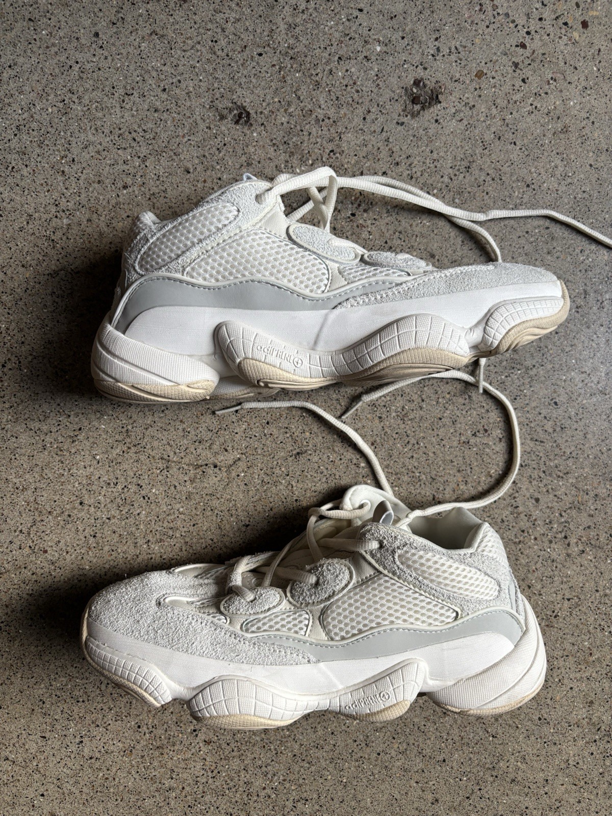 adidas Yeezy 500 Bone White Shoes Mens Size 8