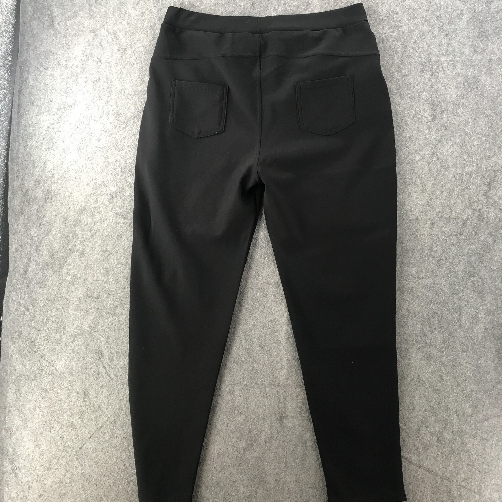 Unbranded Black Legging Skinny Curvy High-Rise Pockets Fitted Slimming Plus Size