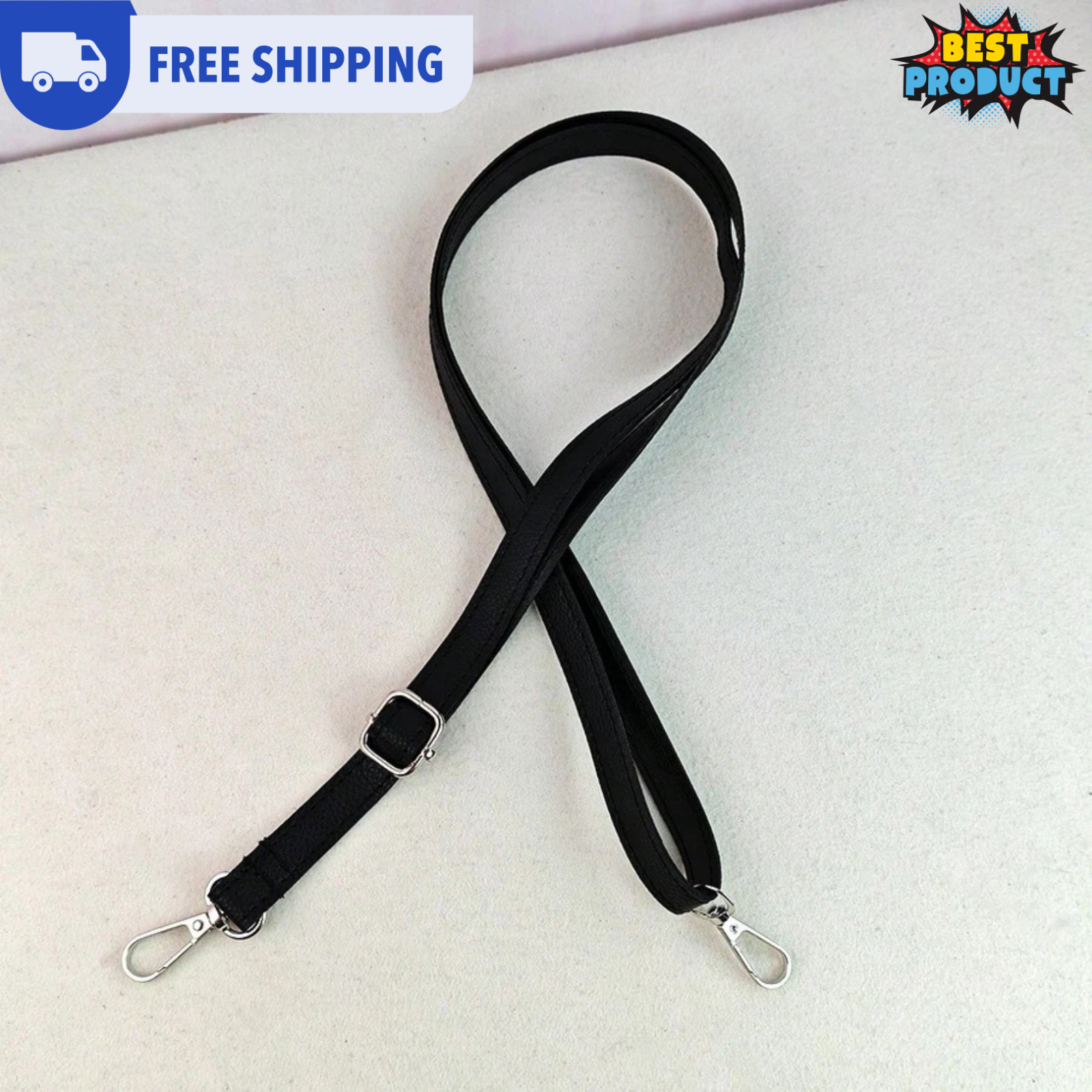 Adjustable Long Leather Crossbody Shoulder Bag Strap Handbag Belt Replacement x1
